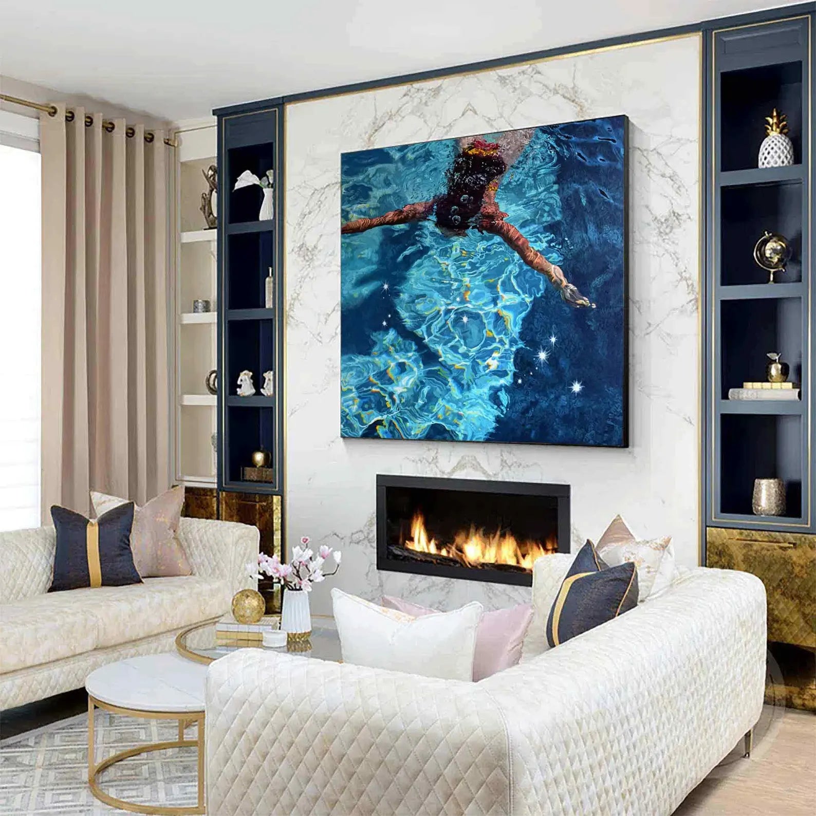 Underwater Swim Art | Dynamic Leisure