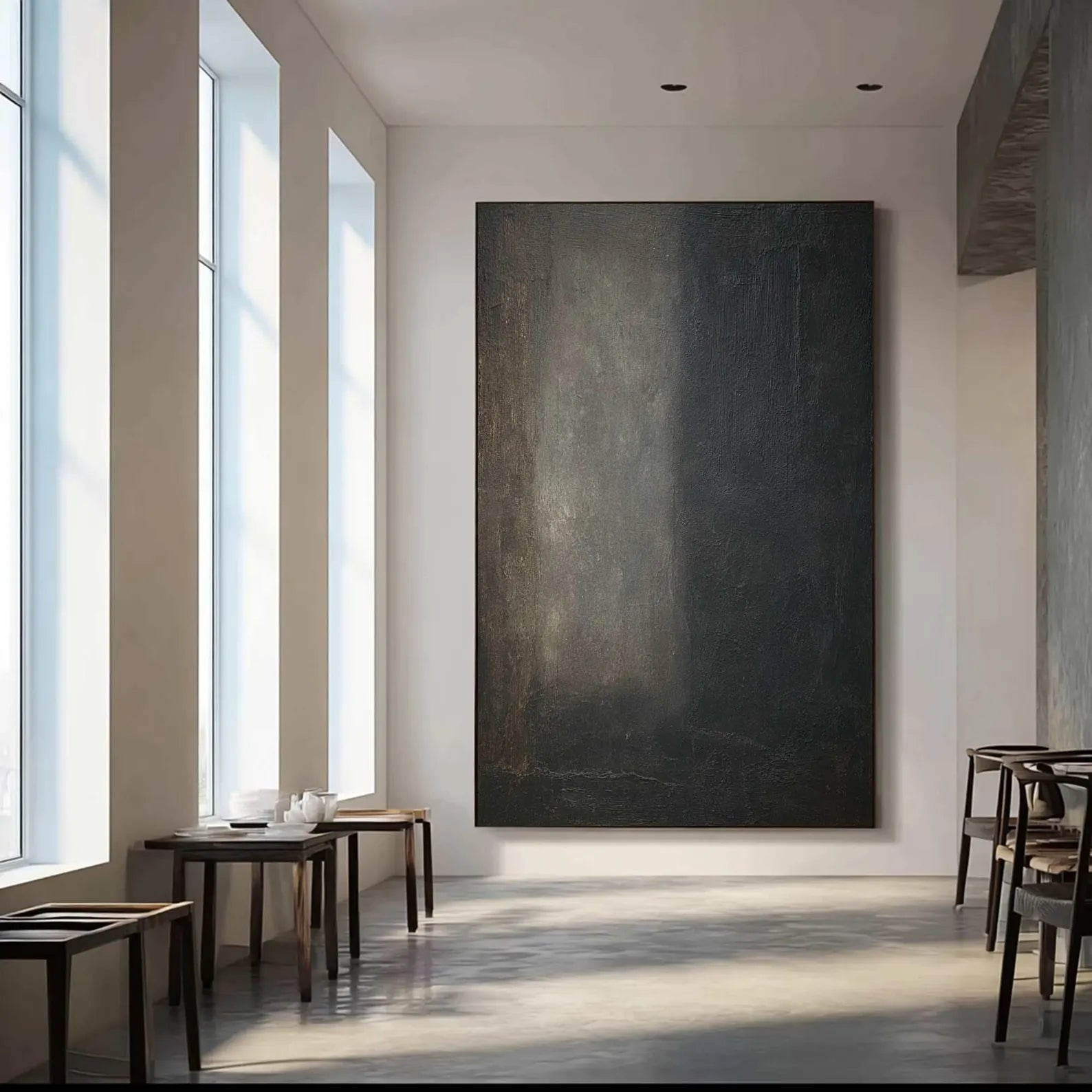 Abstract Luxe Art | Dark Opulence