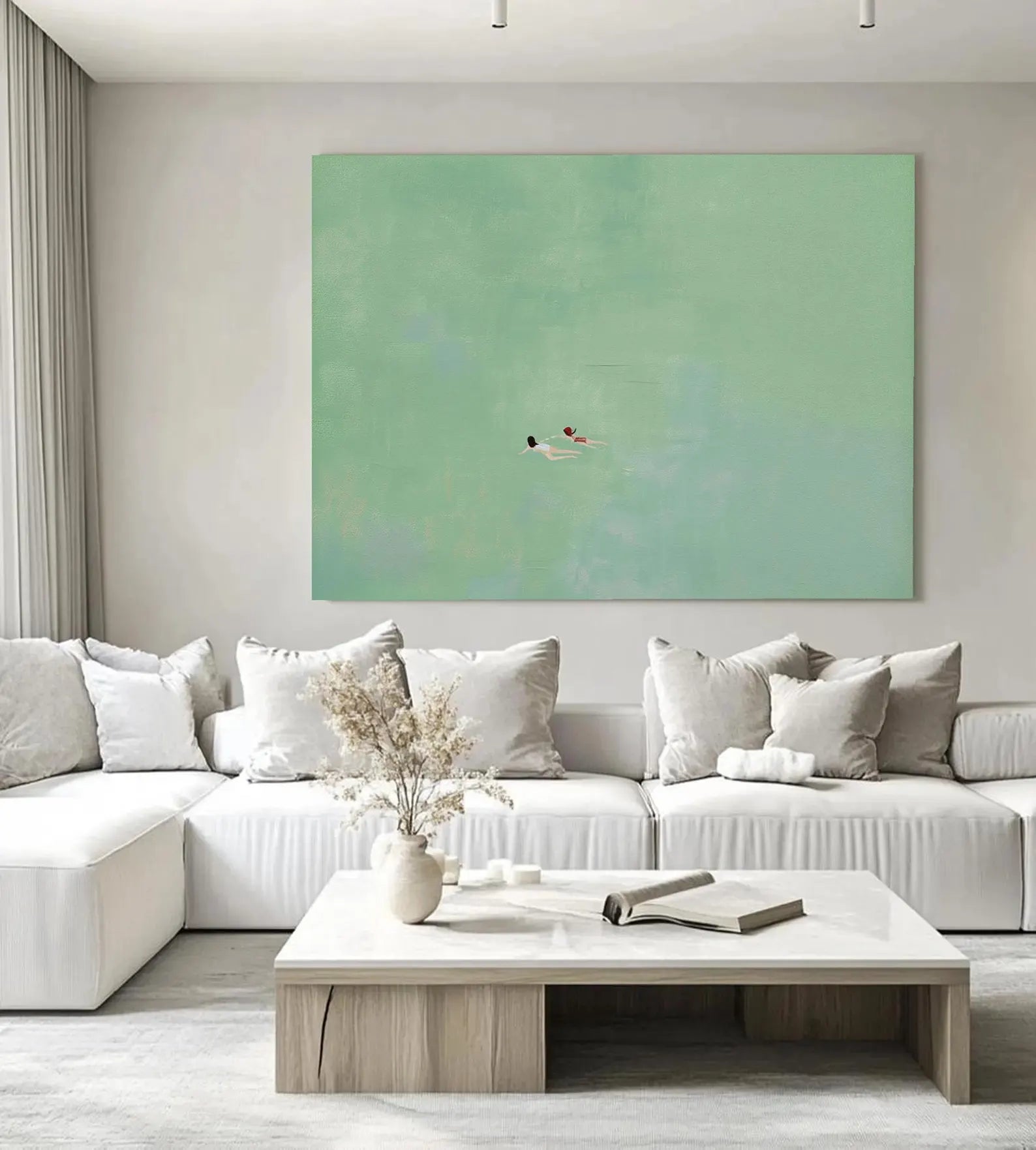 Figurative Swimming Art | Fresh Calm