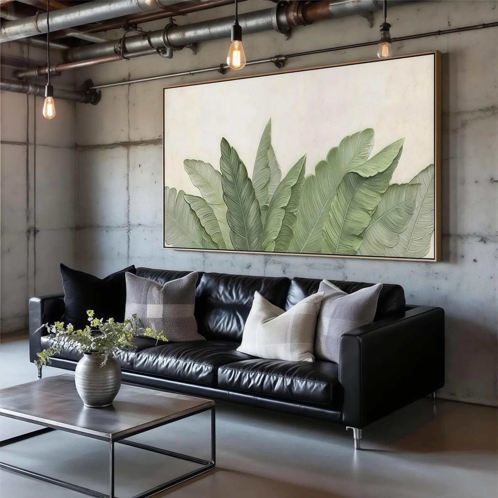 Textured Musa Opulence | Virid Fronds