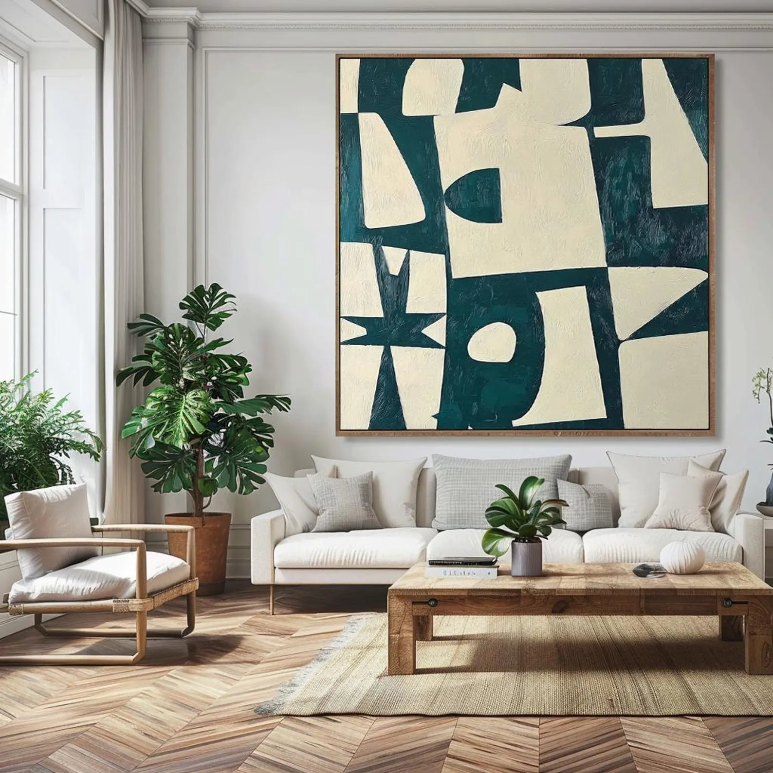 Abstract Geometric Art | Timeless Sophistication