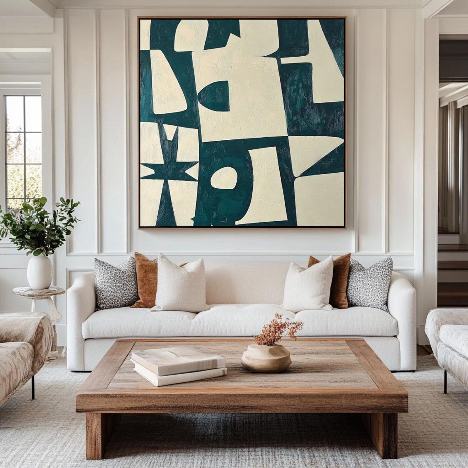 Abstract Geometric Art | Timeless Sophistication