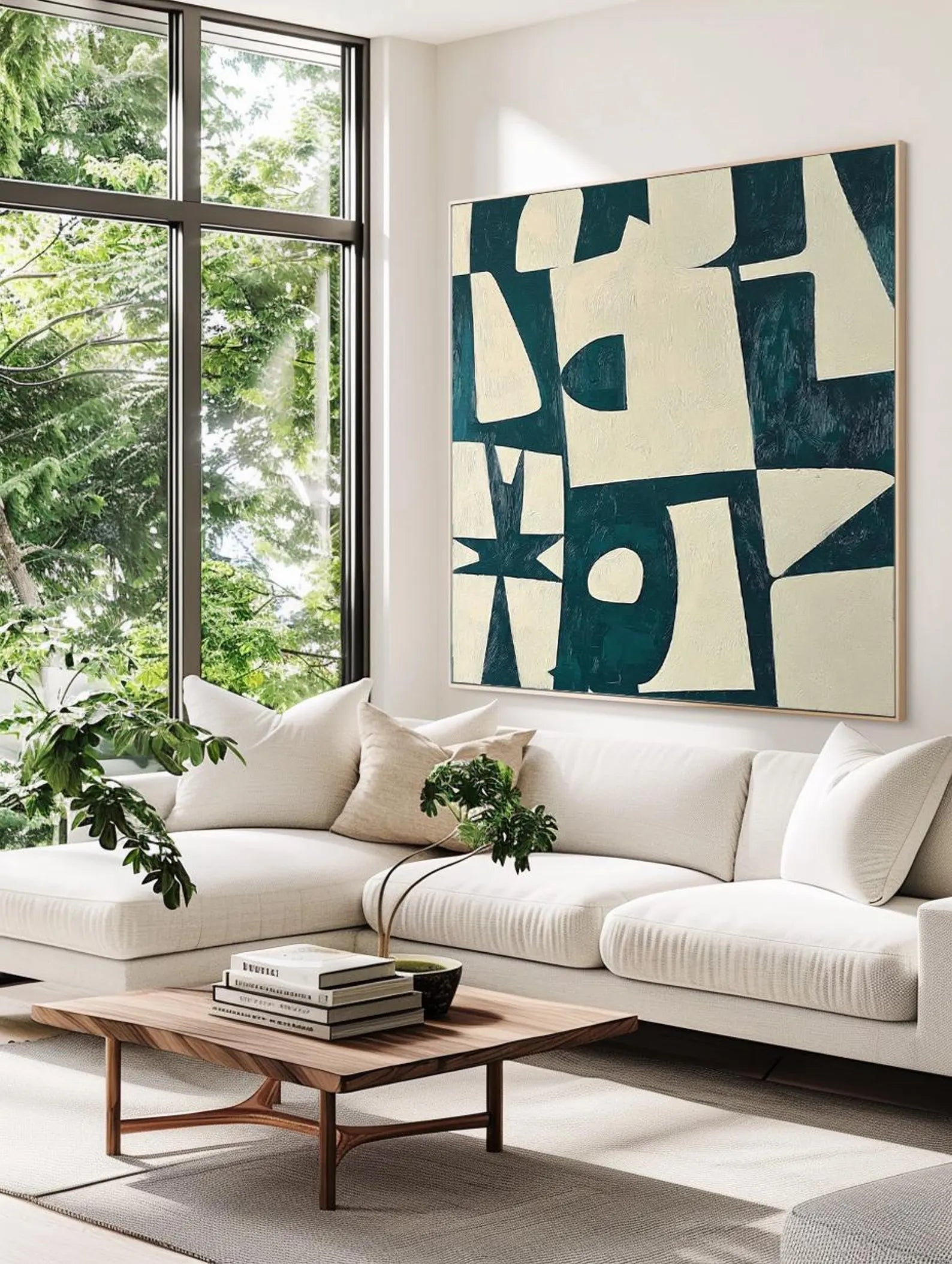 Abstract Geometric Art | Timeless Sophistication