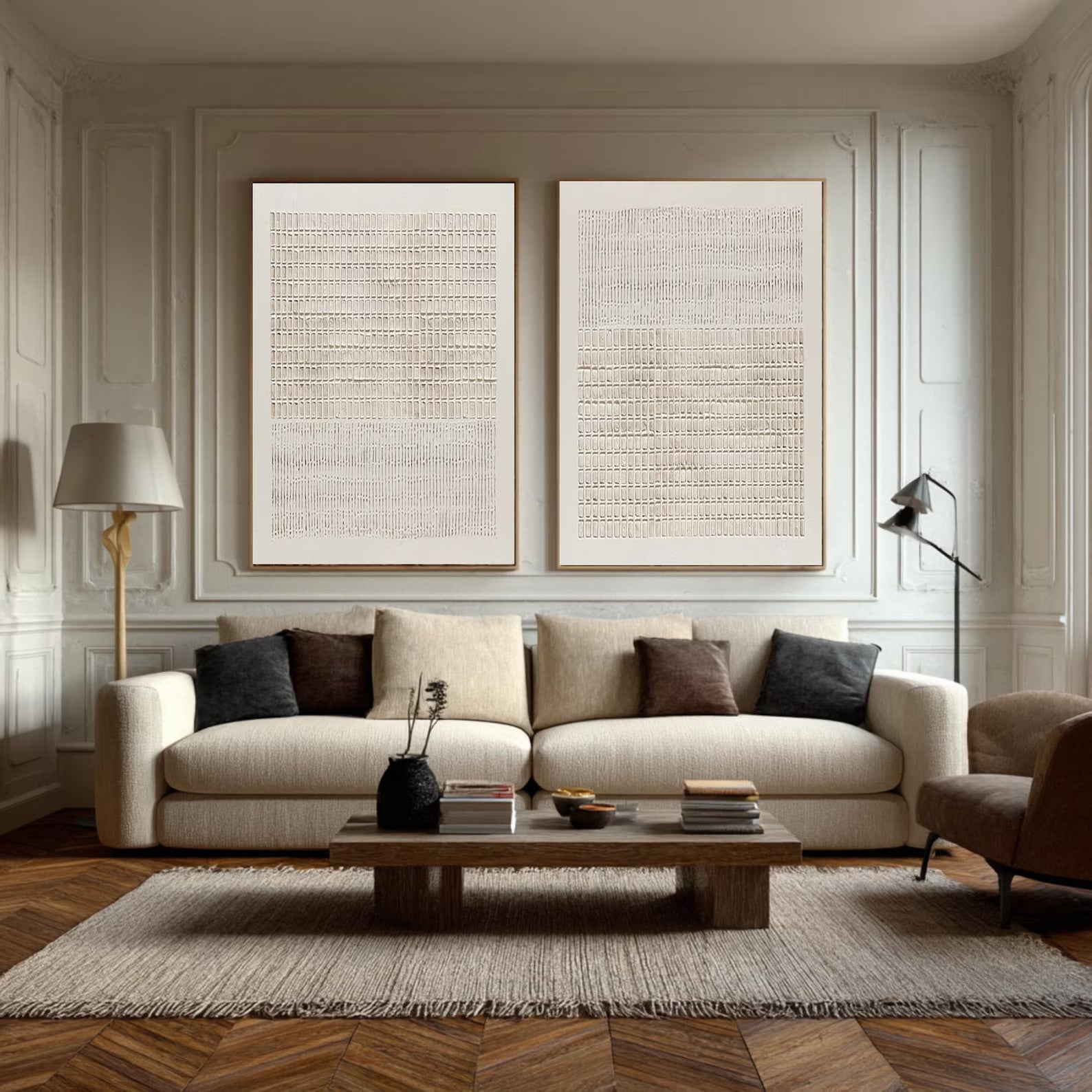 Subtle Geometric Patterns | Neutral Harmony