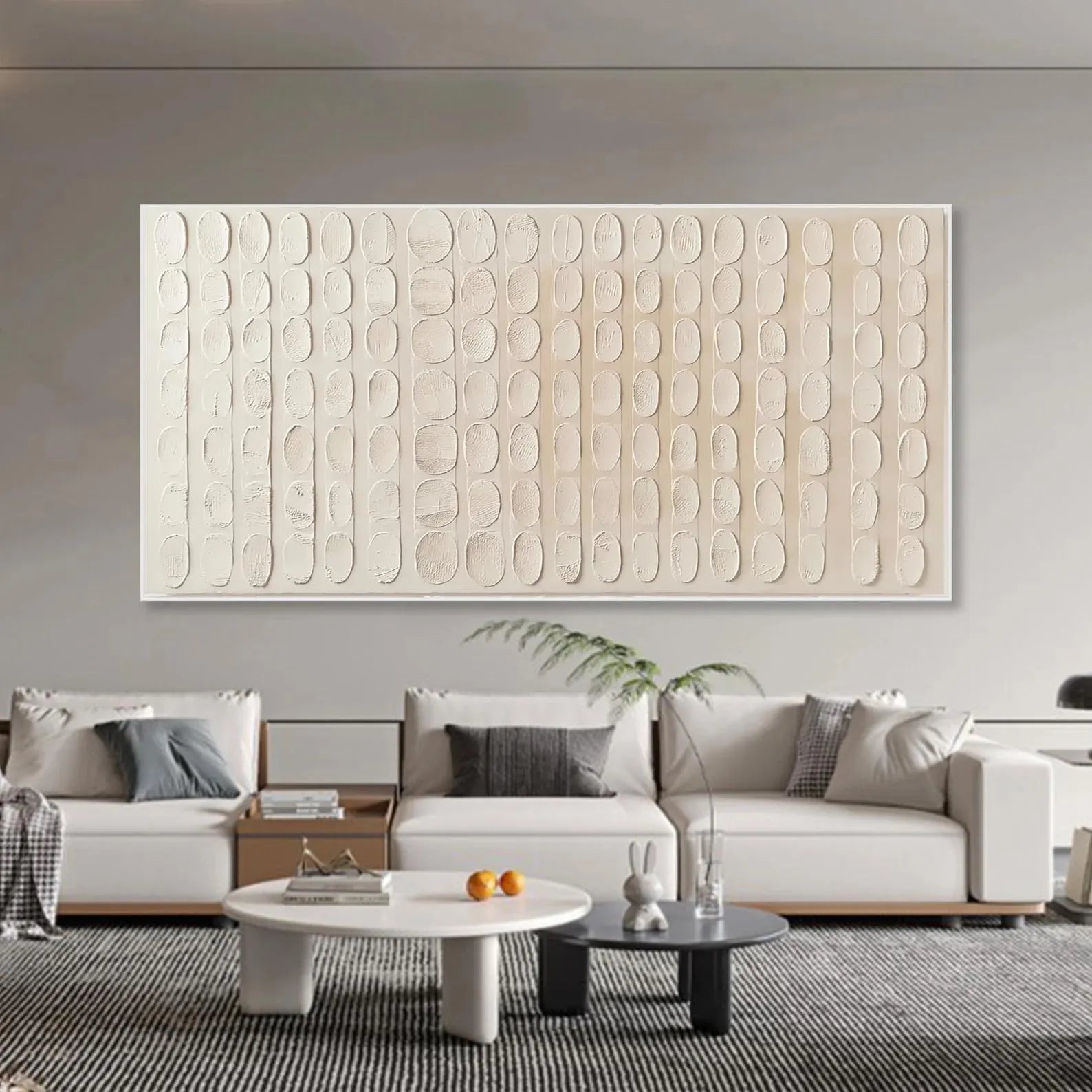 Textured Minimalist Art | Elegant Serenity
