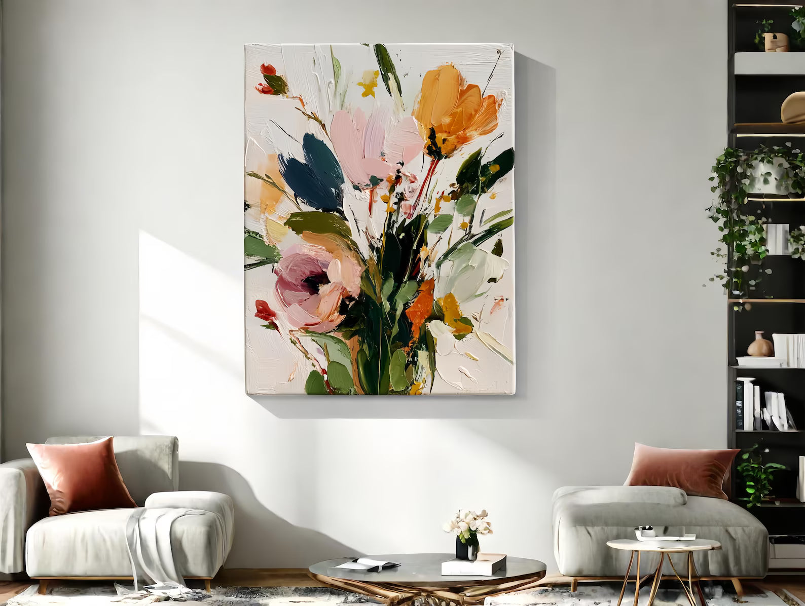 Textured Bouquet Opulence | Amber Blushes