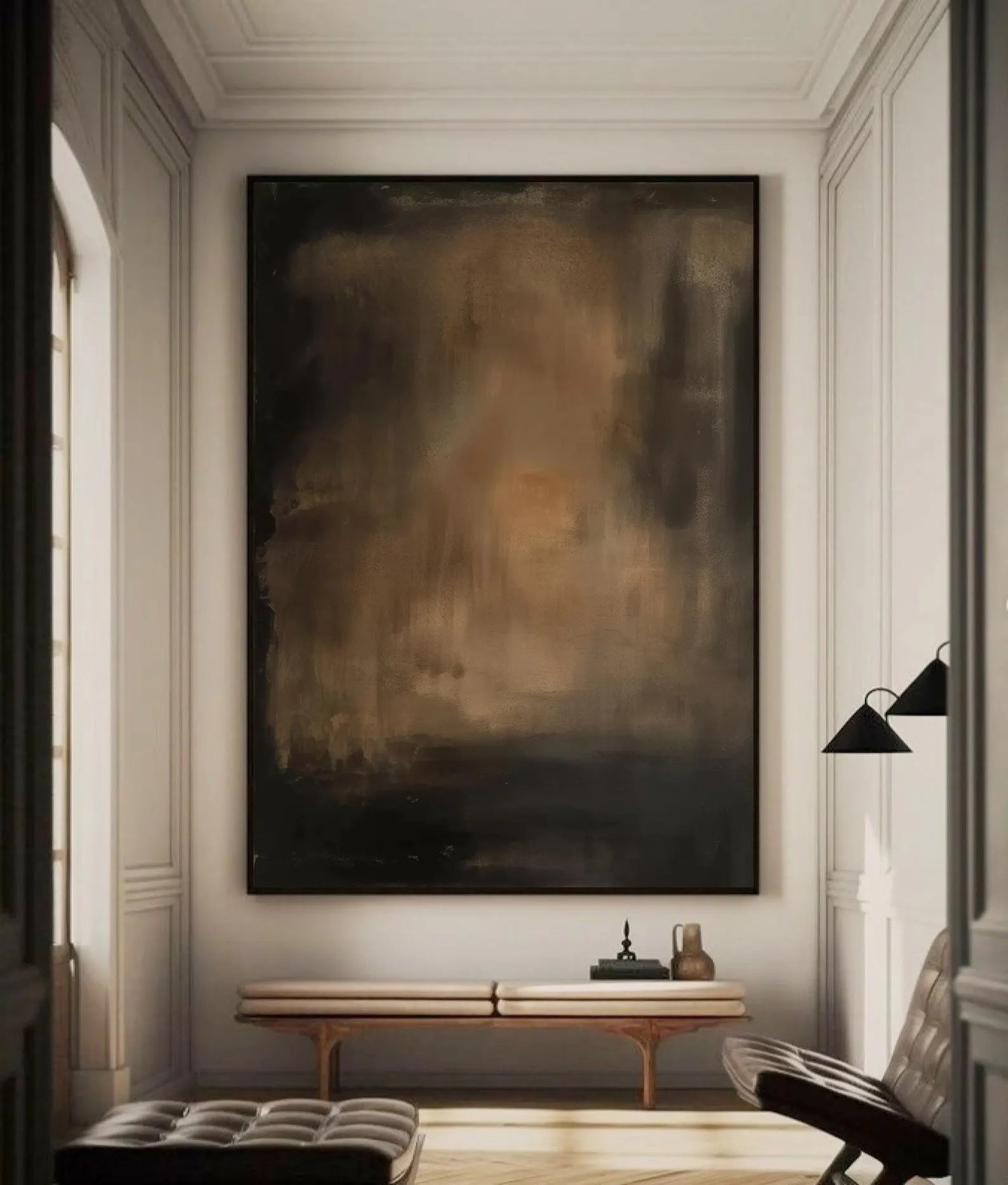 Textured Minimalist Abstract Art | Subtle Sophistication