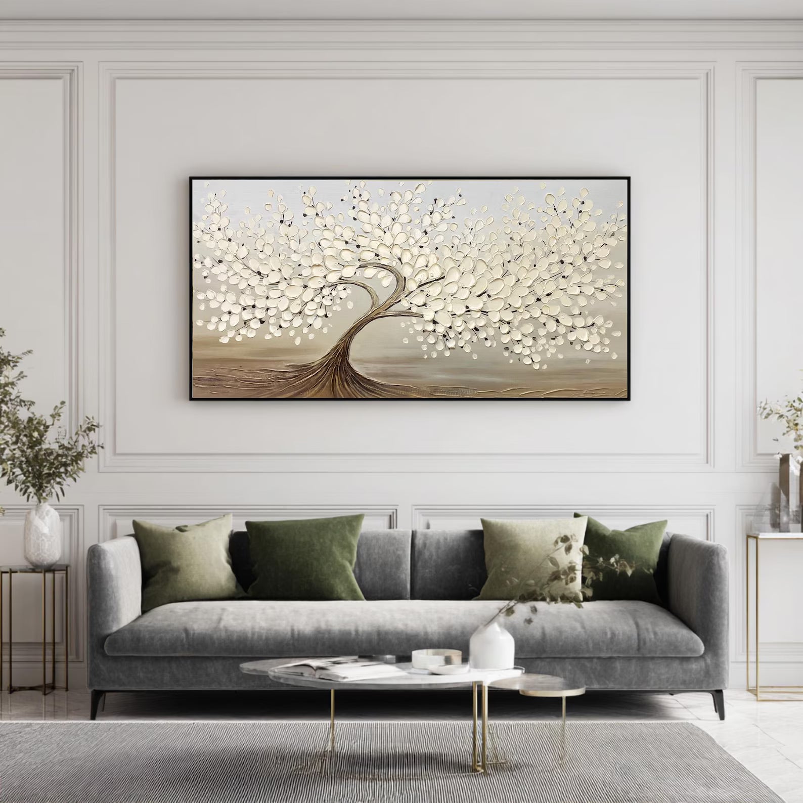 Textured Arbor Elegance | Beige Canopy