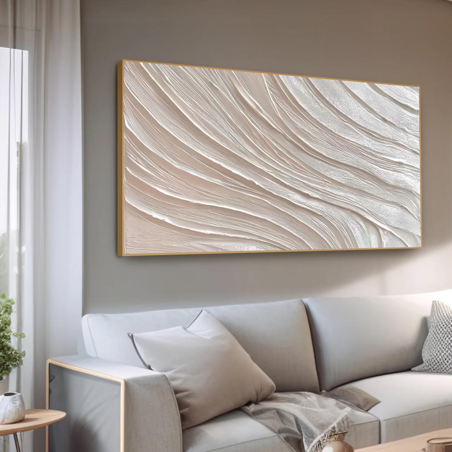 Textured Abstract Art | Minimalist Elegance