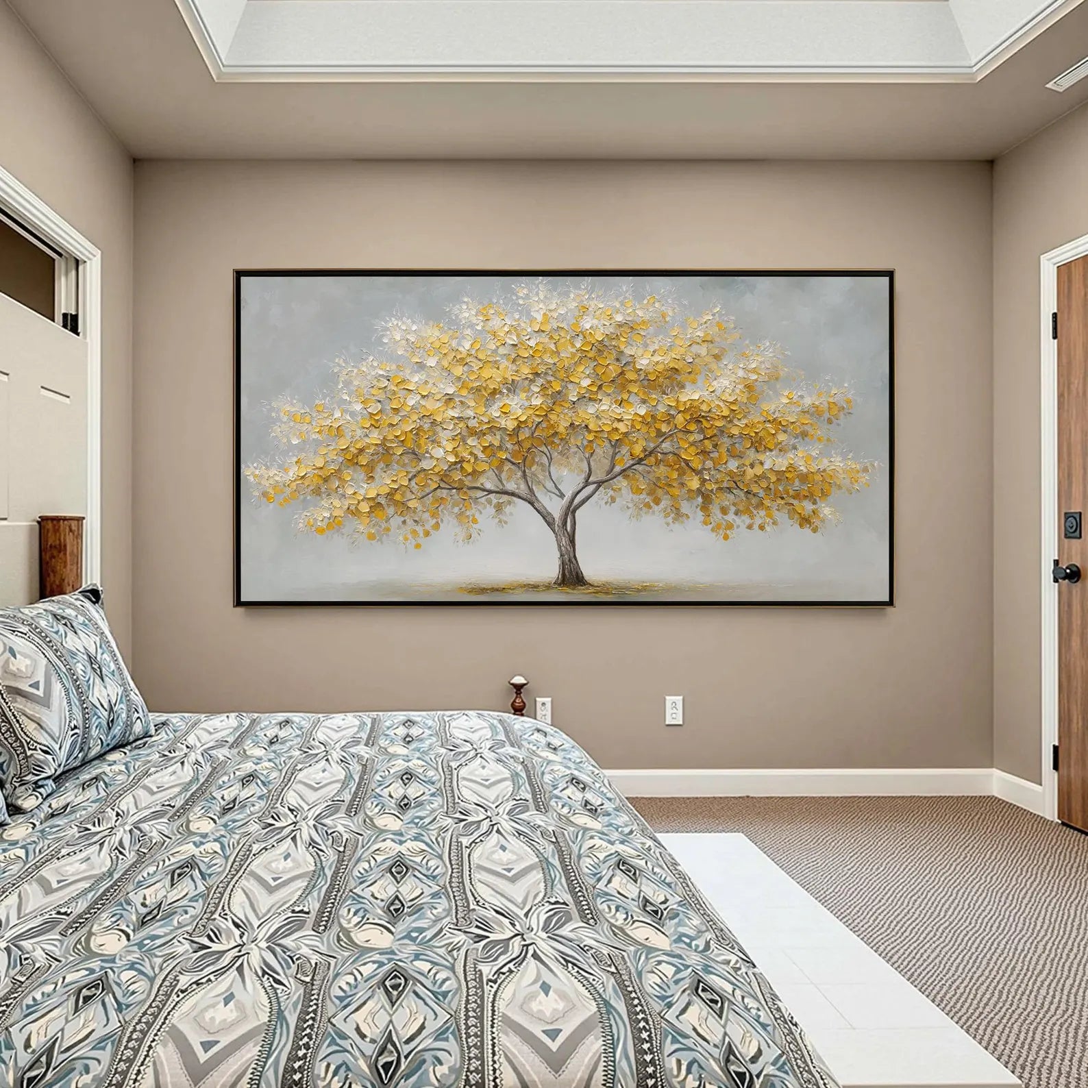 Textured Arbor Opulence | Golden Canopy