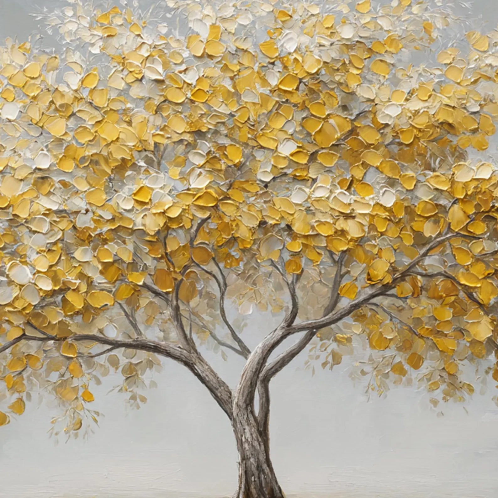 Textured Arbor Opulence | Golden Canopy