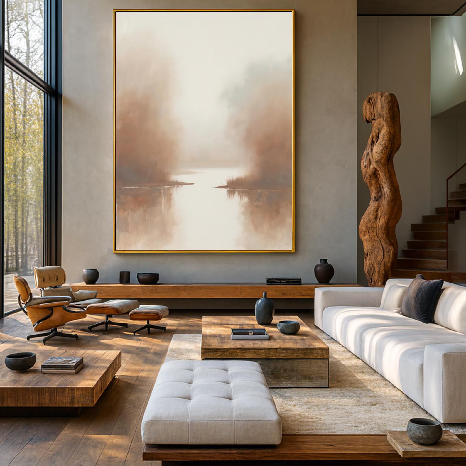 Textured Ethereal Waters | Warm Beige