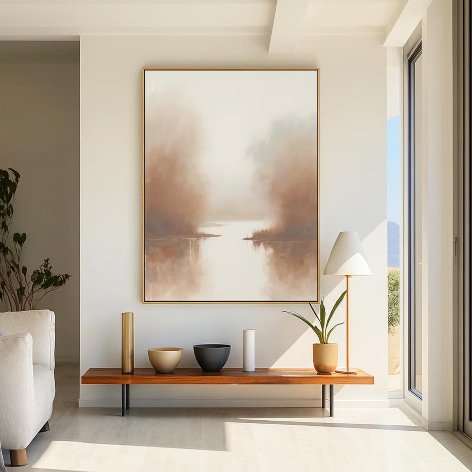 Textured Ethereal Waters | Warm Beige