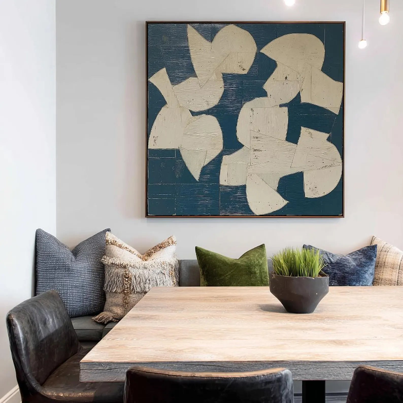 Textured Geometric Art | Modern Elegance