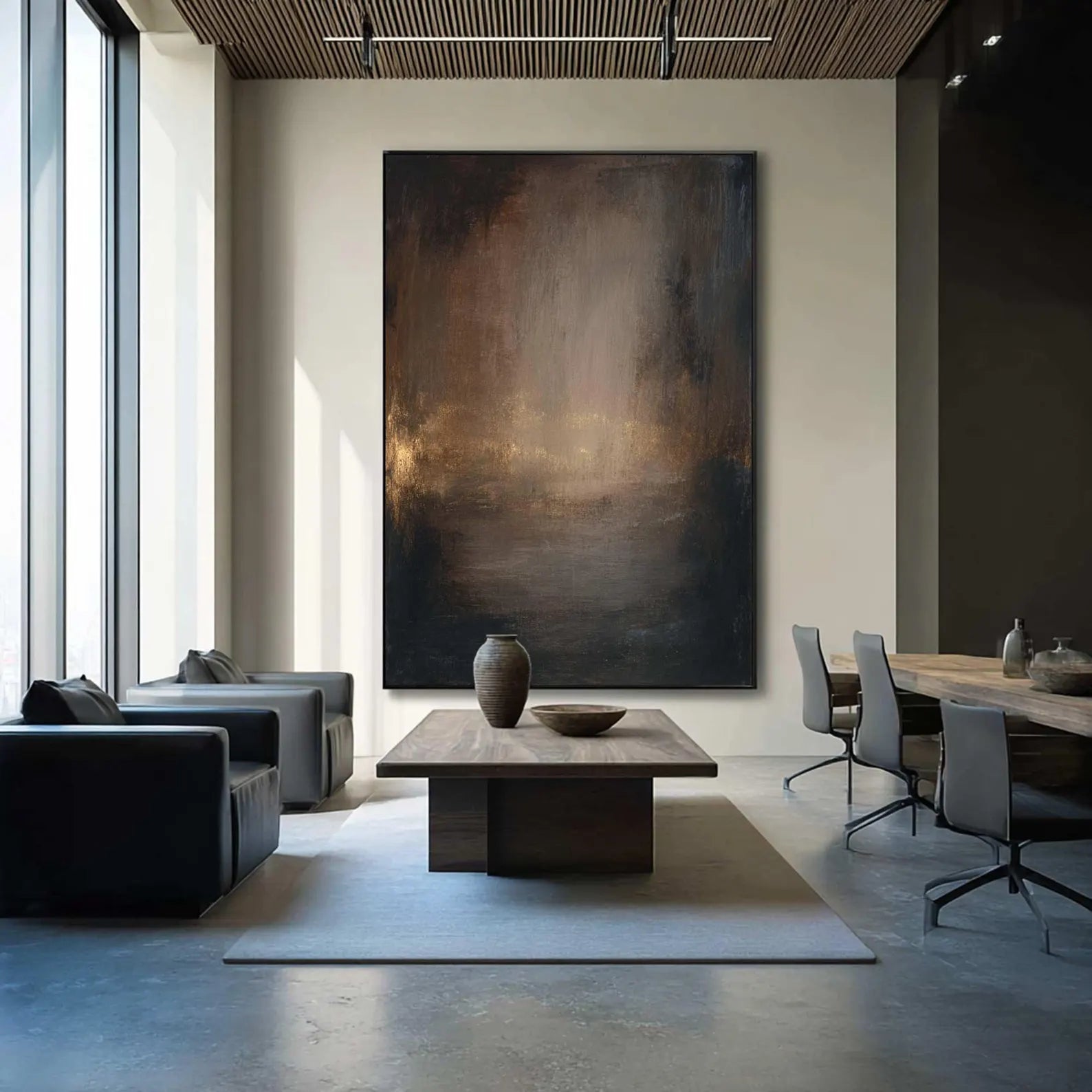 Textured Abstract Art | Luxe Depth