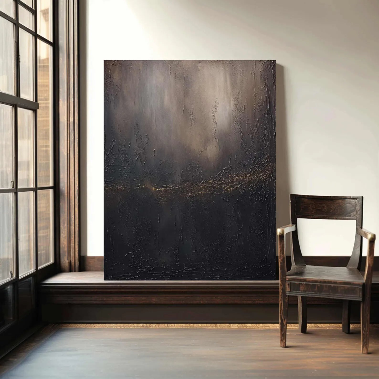 Textured Gradient Art | Luxe Serenity