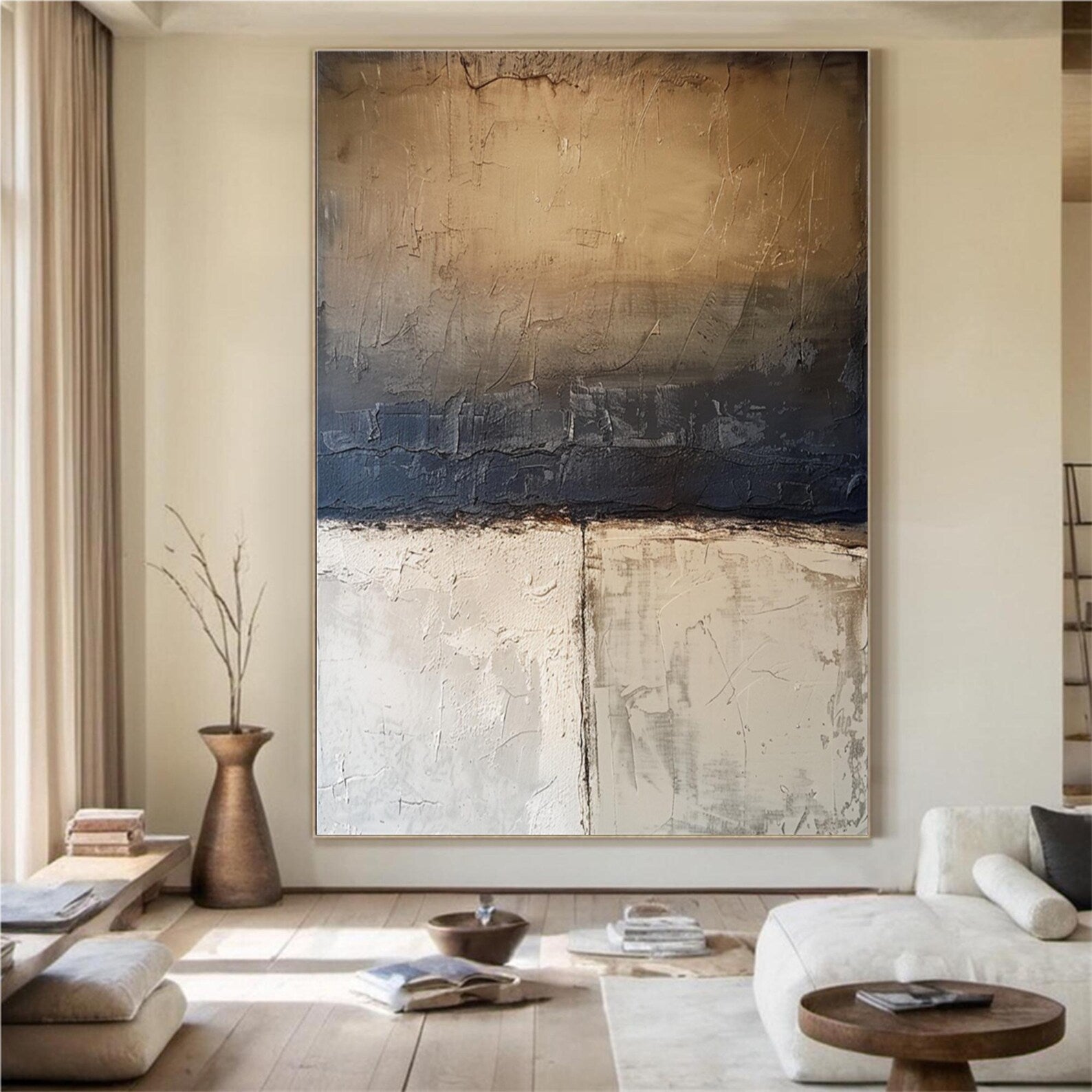 Textured Gradient Abstract | Moody Luxe