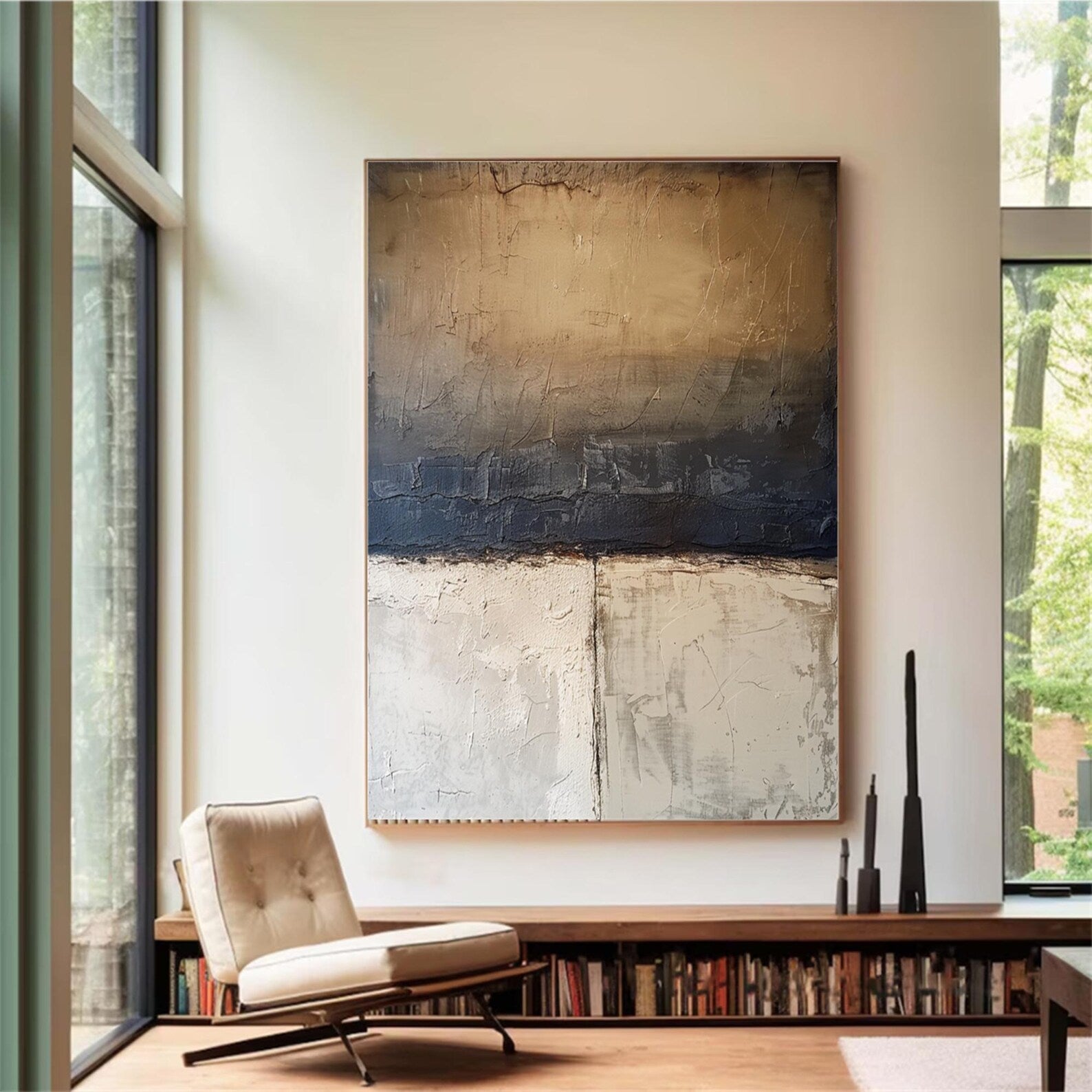 Textured Gradient Abstract | Moody Luxe