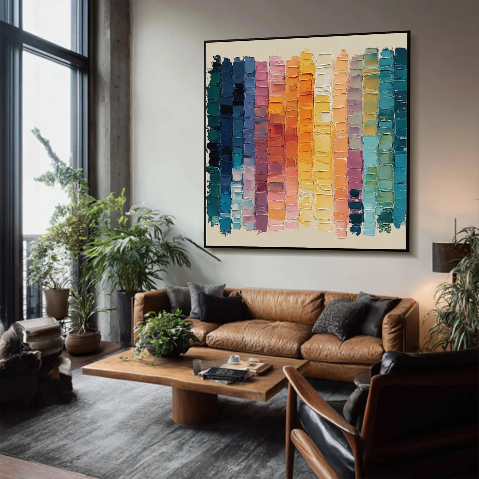 Textured Chroma Opulence | Vivid Streaks