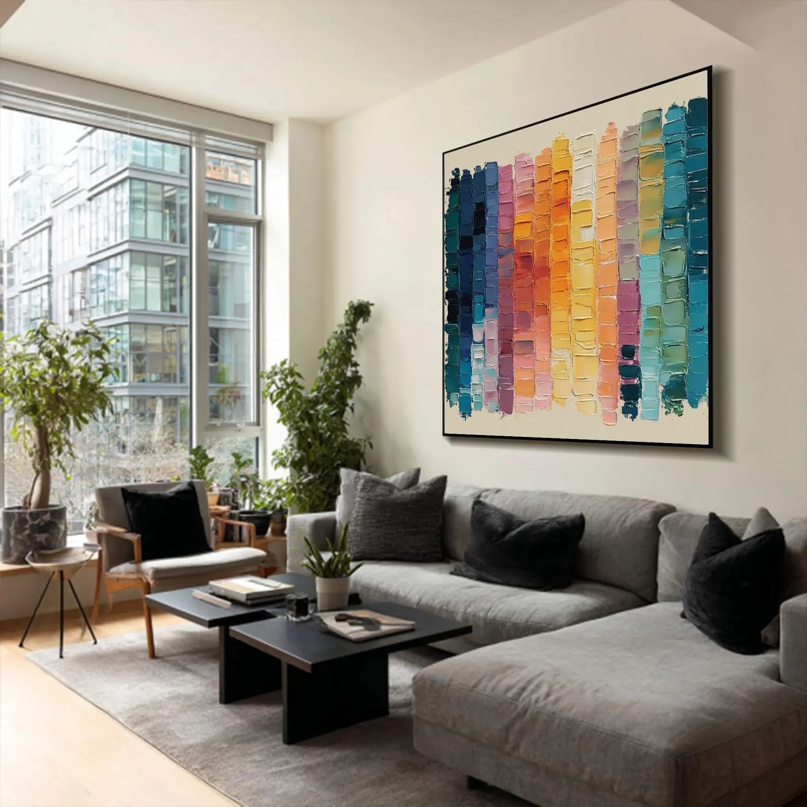 Textured Chroma Opulence | Vivid Streaks