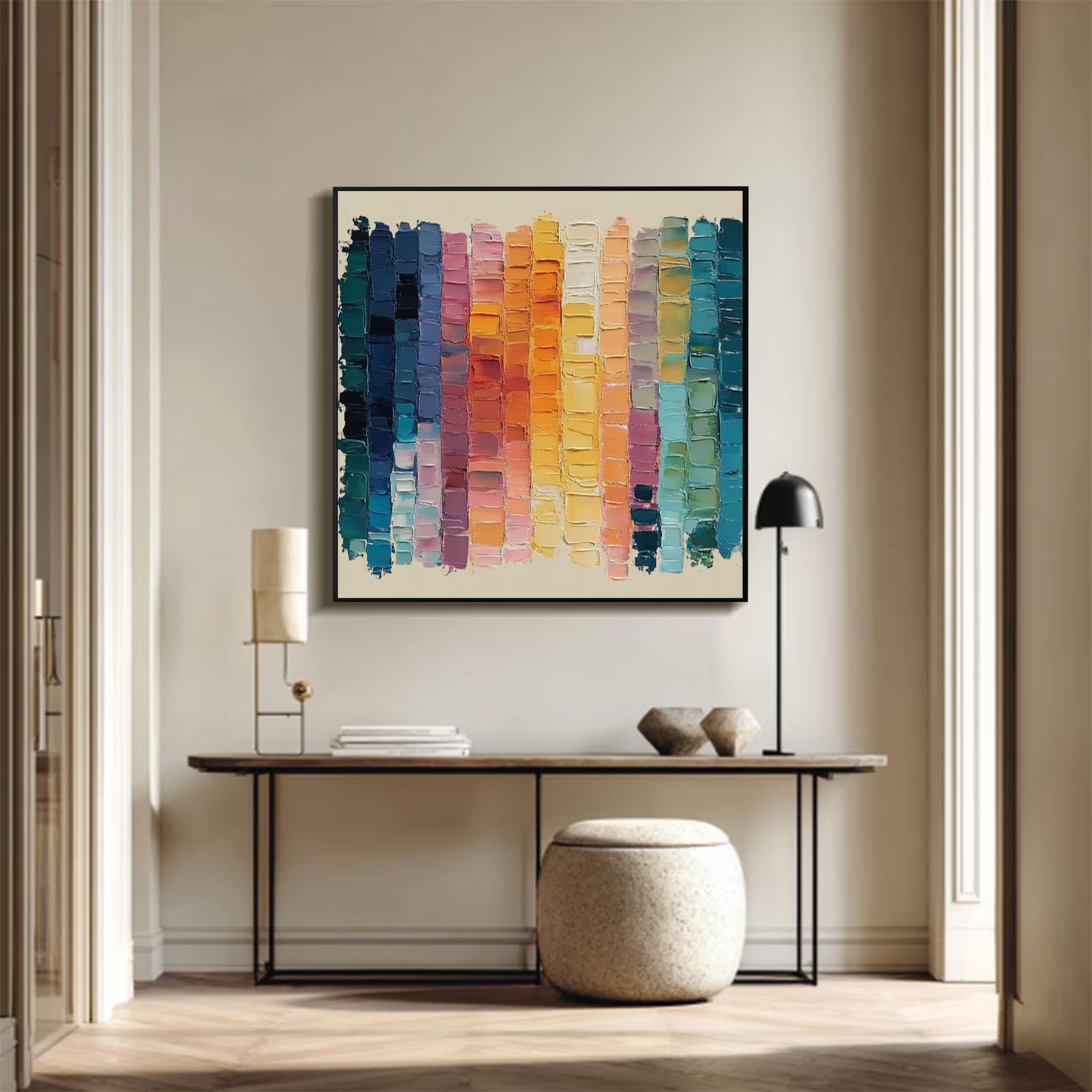 Textured Chroma Opulence | Vivid Streaks