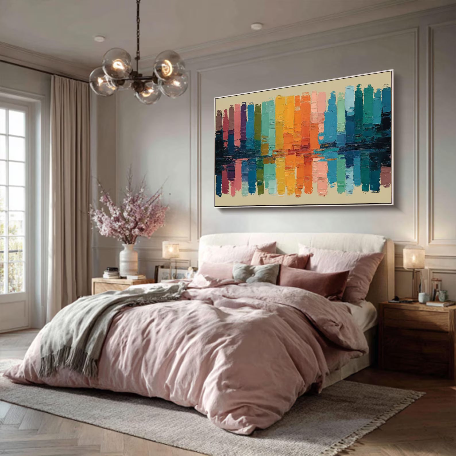 Textured Chroma Opulence | Reflected Hues