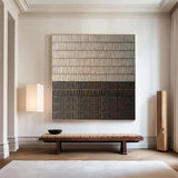 Textured Stripes Art | Sophisticated Ease