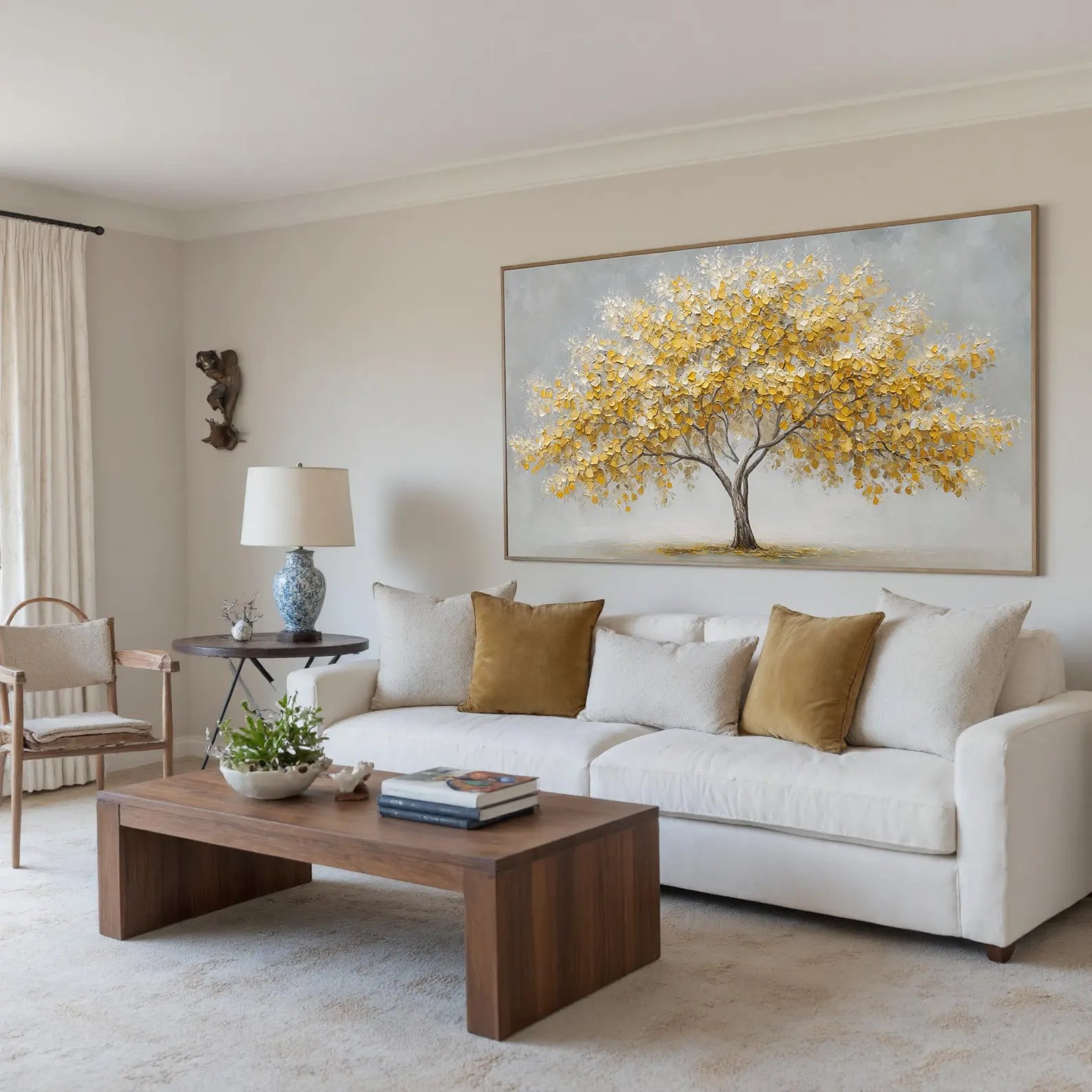 Textured Arbor Opulence | Golden Canopy