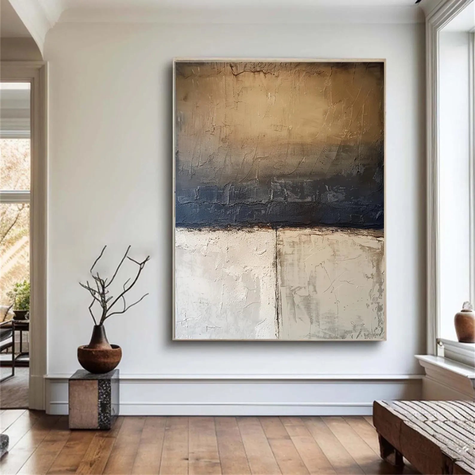 Textured Gradient Abstract | Moody Luxe