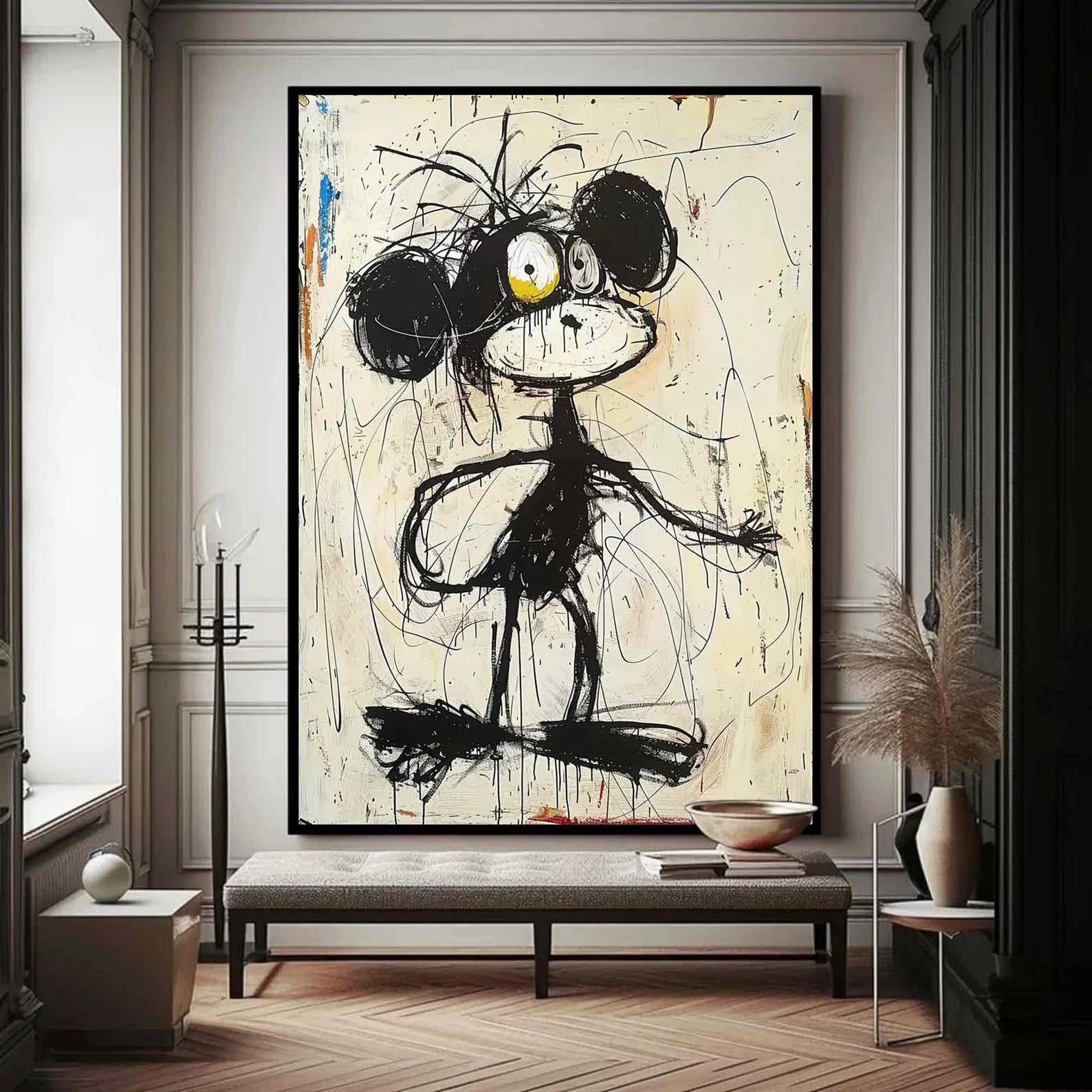 Textured Cartoon Style Abstract | Artistic Luxe