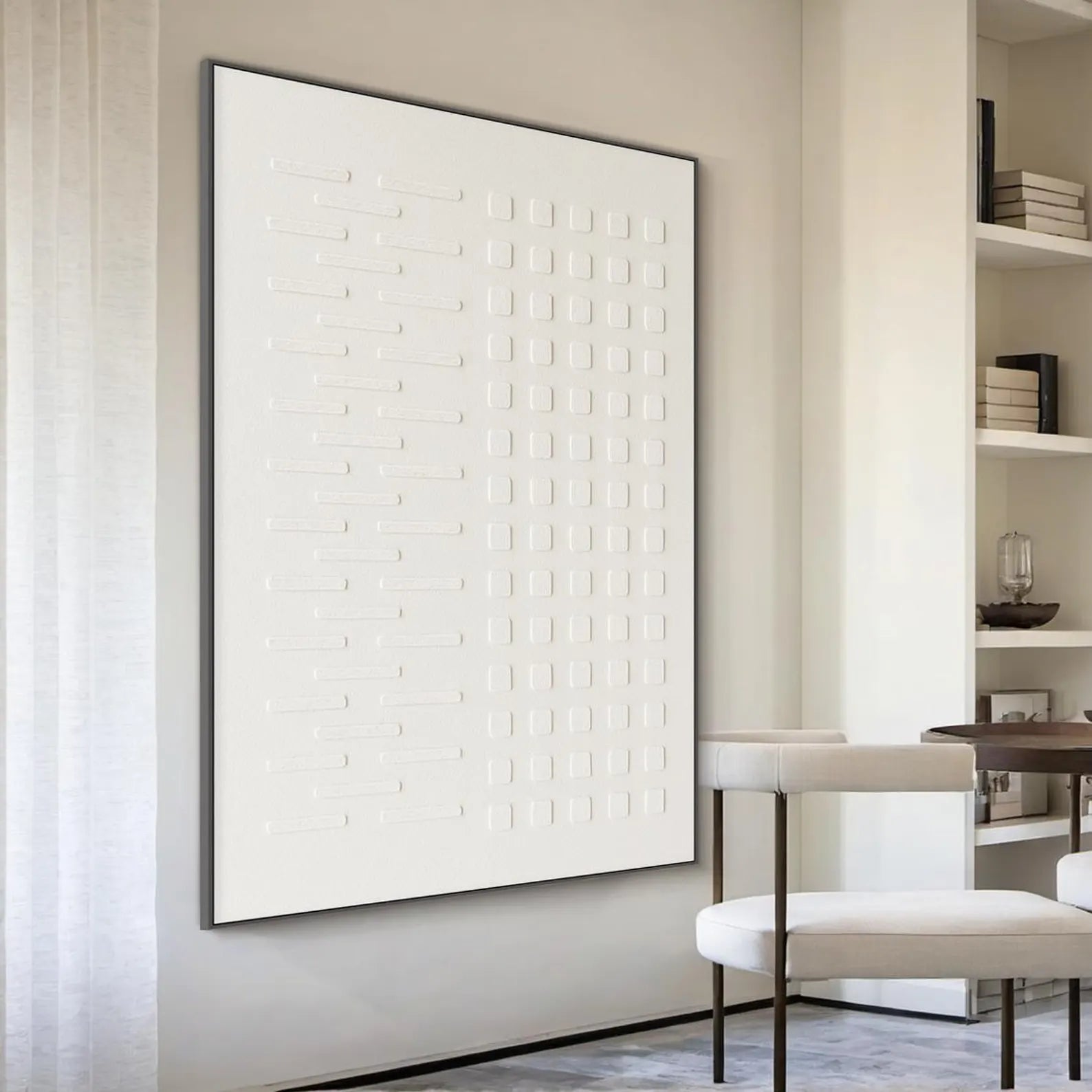 Textured Geometric Art | Minimalist Calm