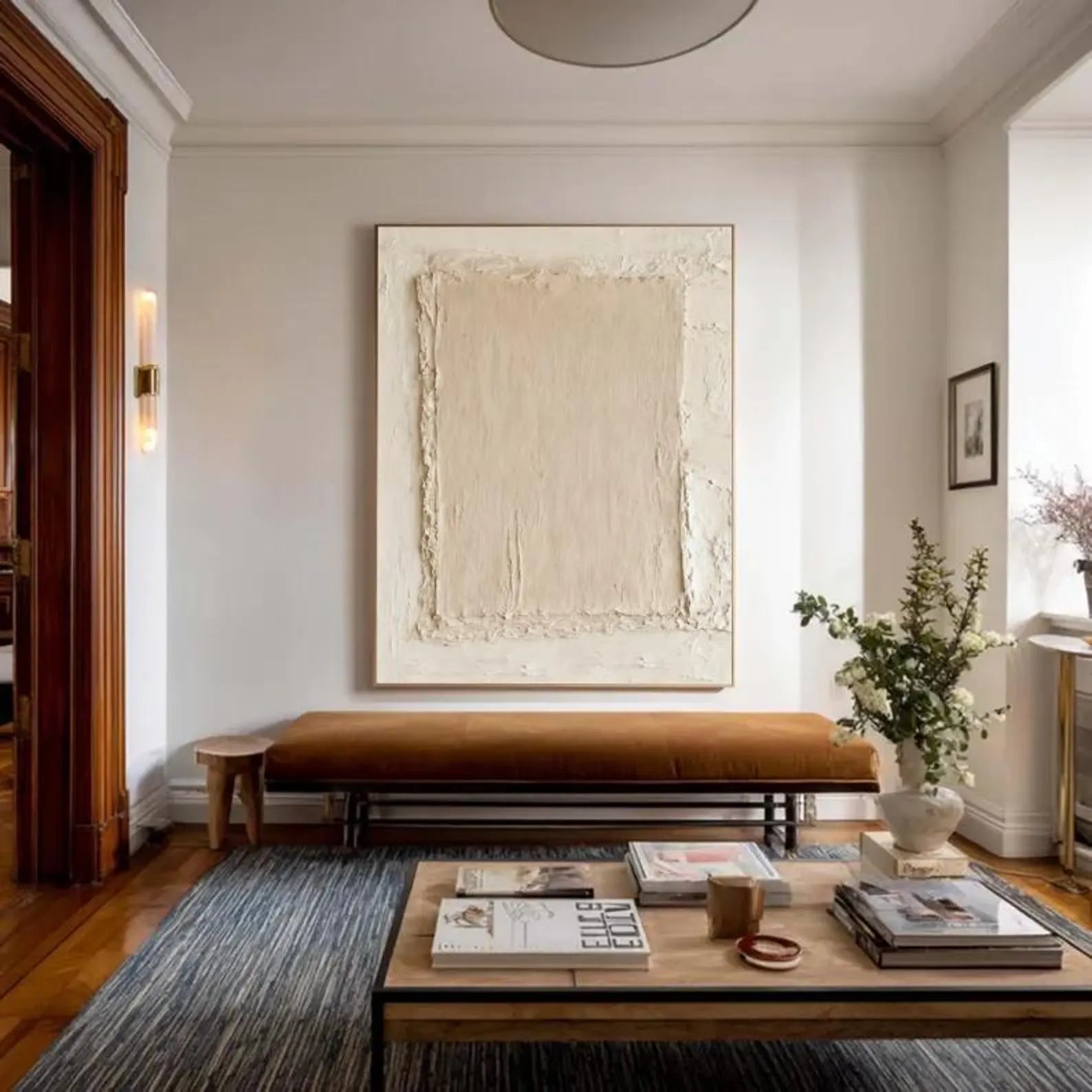 Textured Neutral Art | Tranquil Elegance
