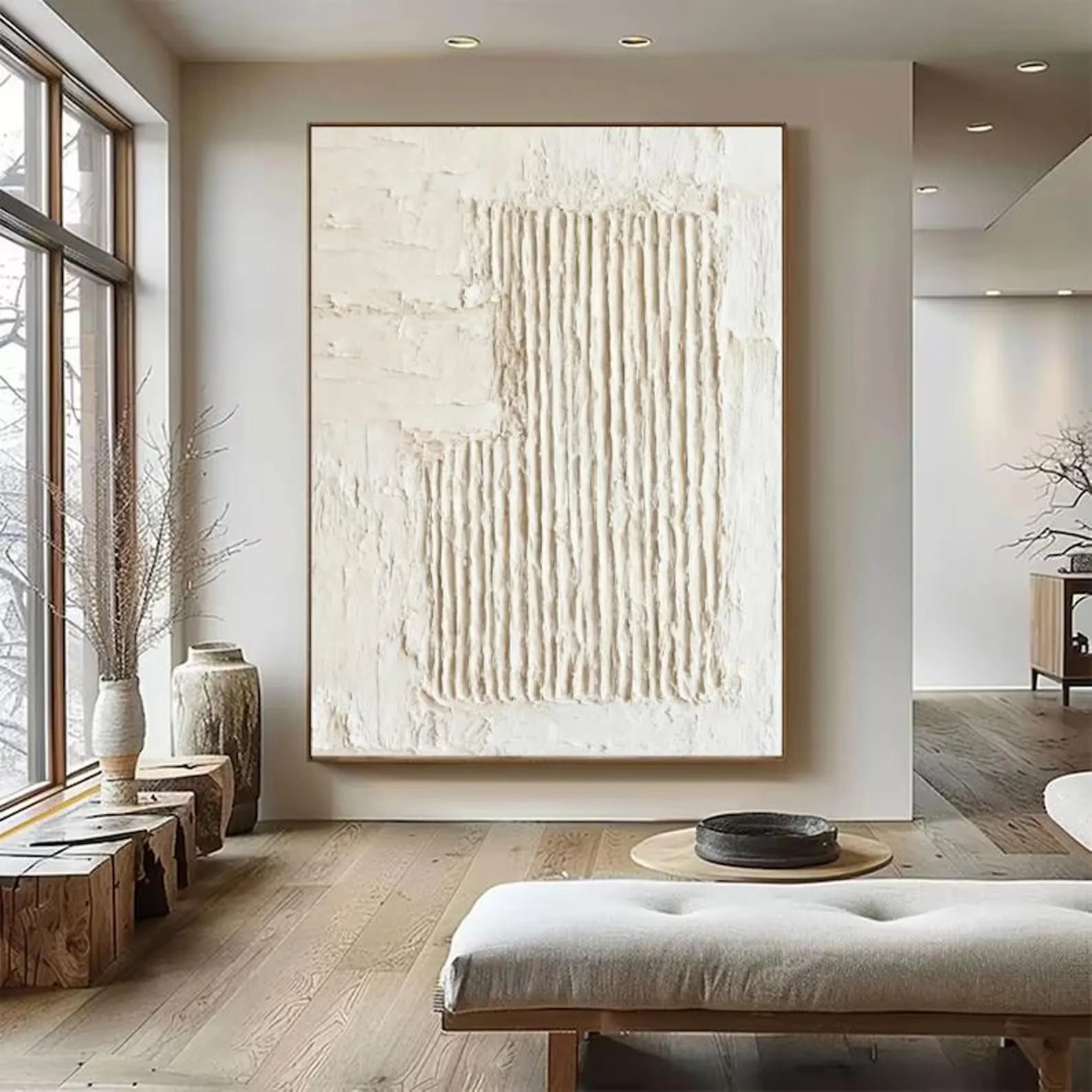 Textured Minimalist Art | Calm Elegance
