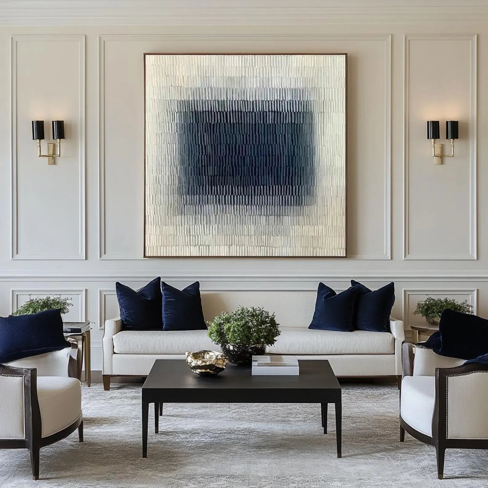 Textured Gradient Art | Understated Grace