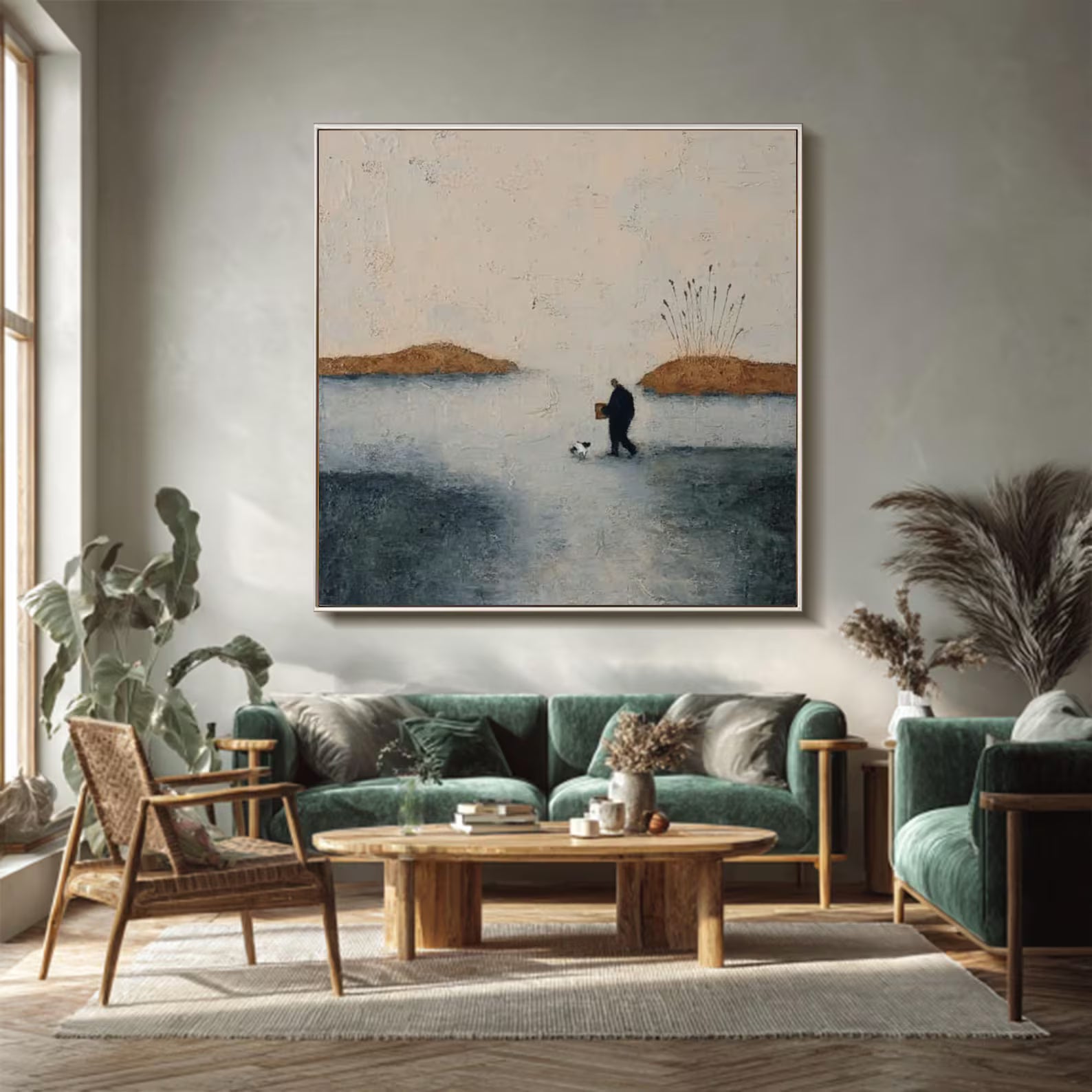 Textured Riverside Opulence | Gentle Wander