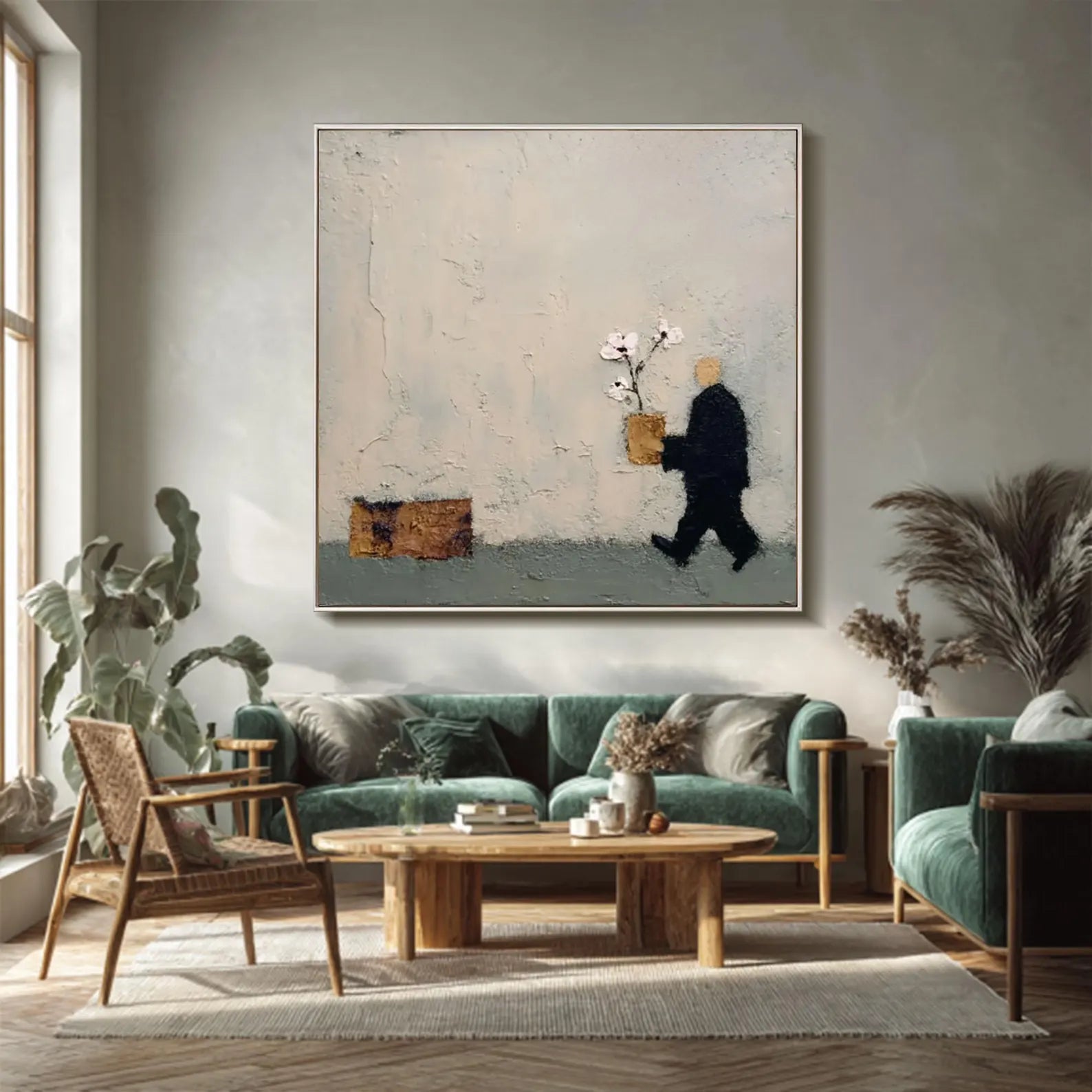 Textured Stroller Opulence | Floral Stride