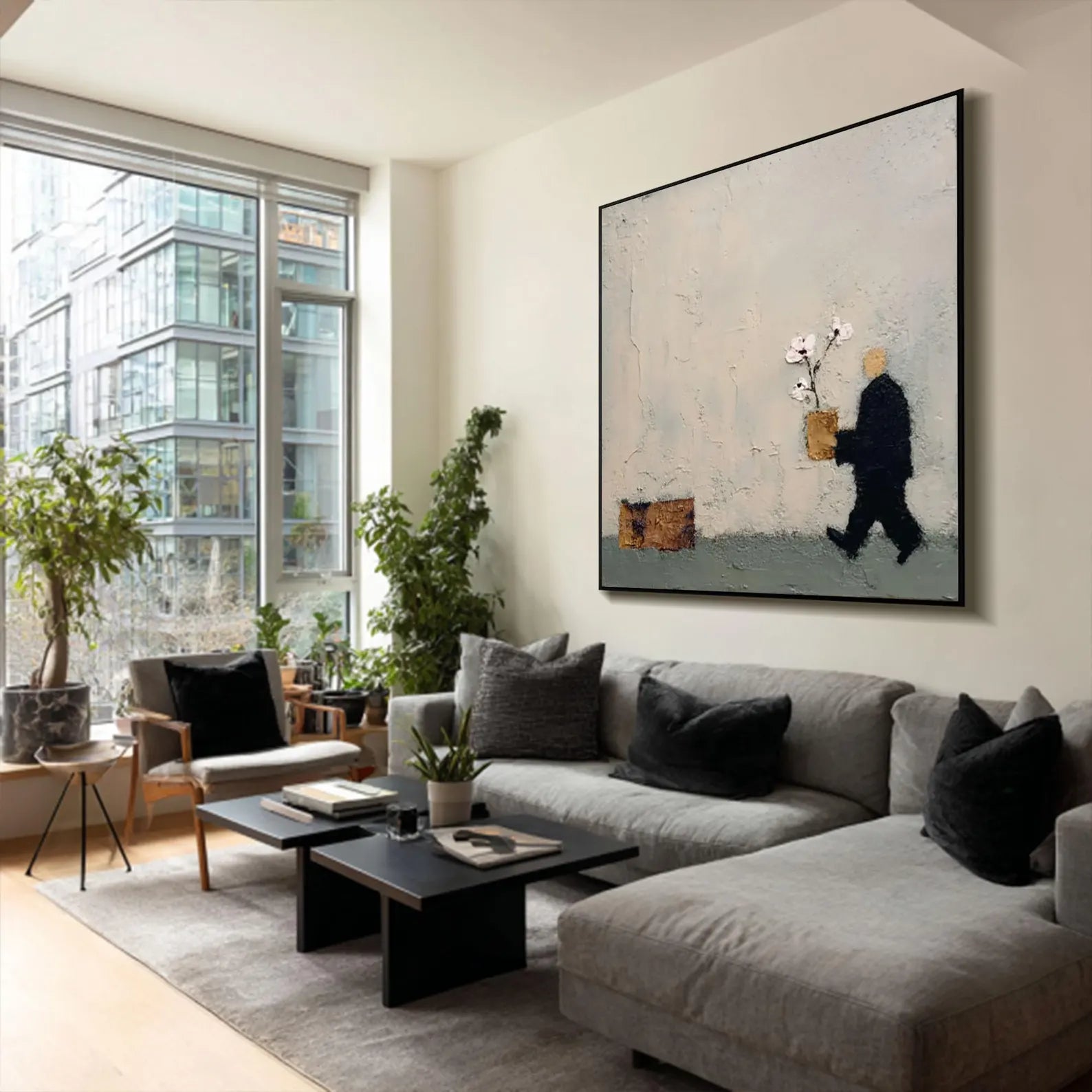 Textured Stroller Opulence | Floral Stride