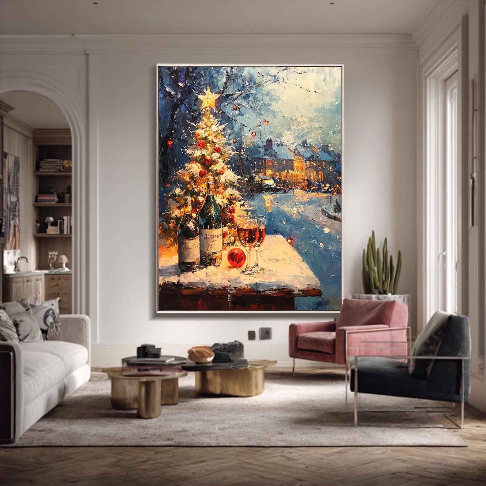 Textured Festive Night | Winter Toast