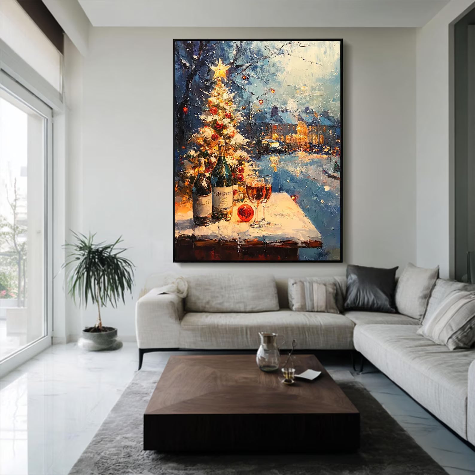 Textured Festive Night | Winter Toast