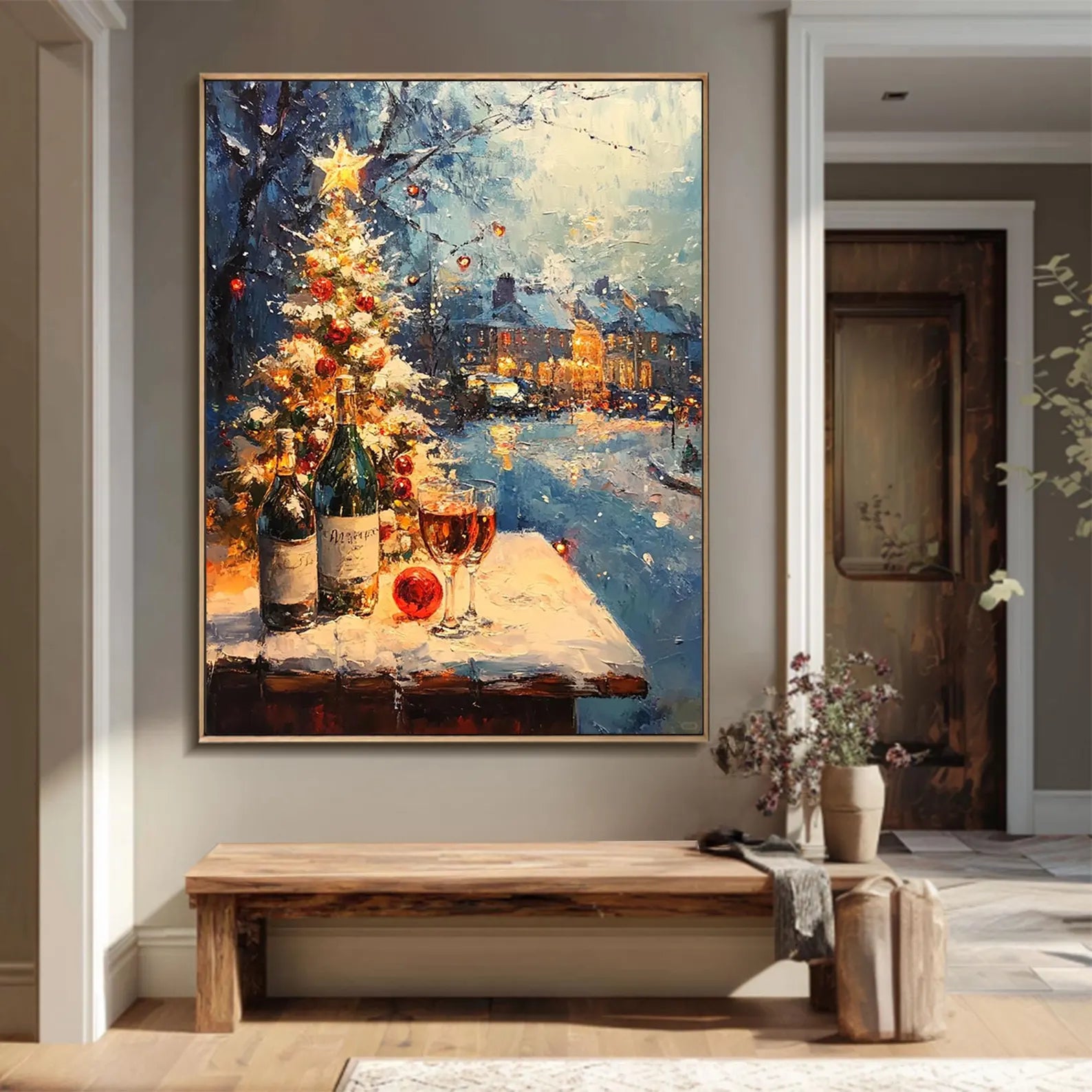 Textured Festive Night | Winter Toast