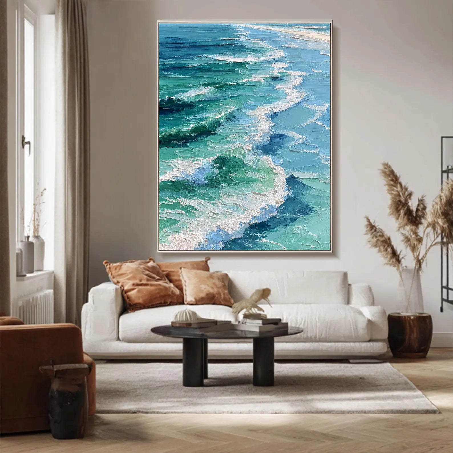 Textured Surf Opulence | Turquoise Crest