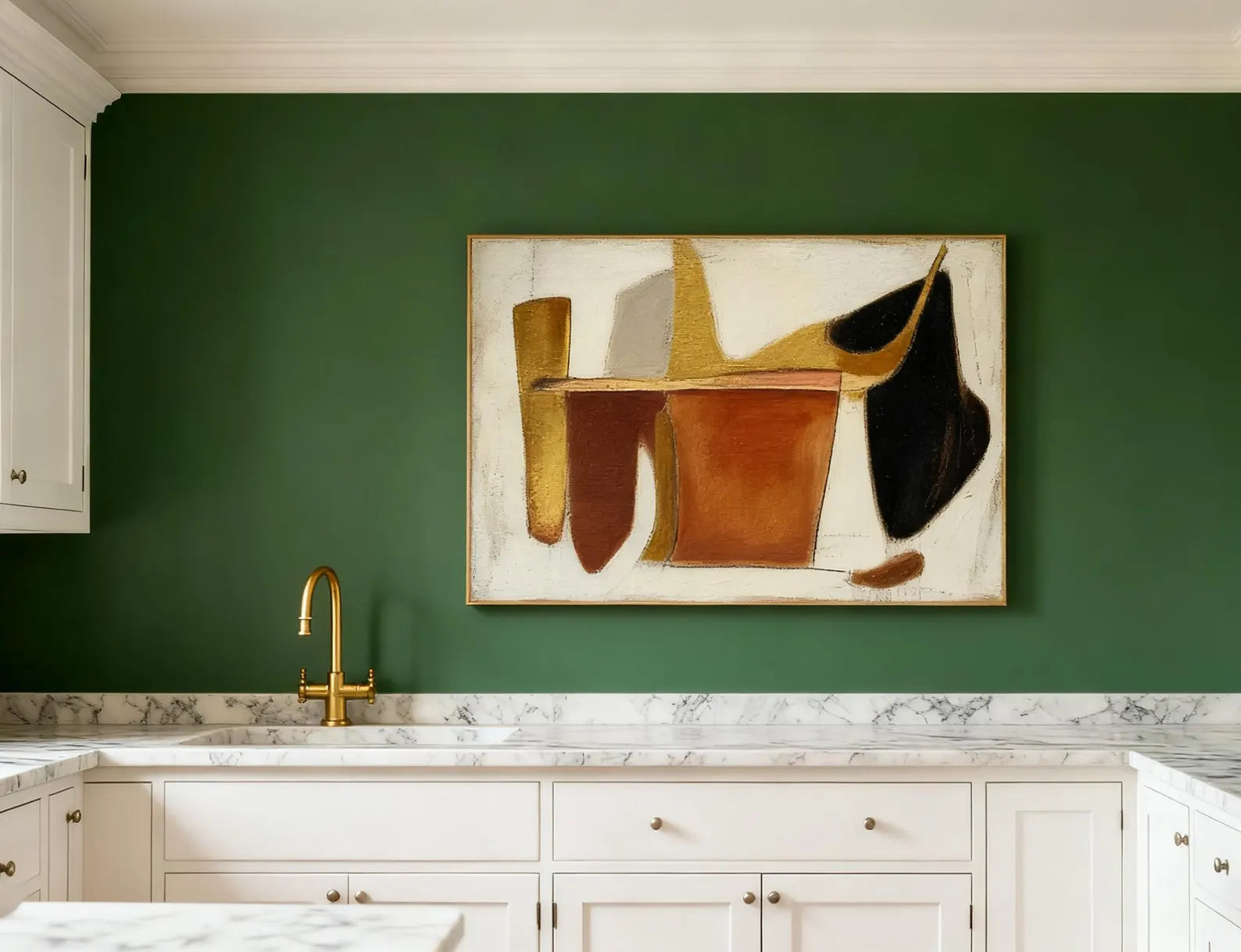 Abstract Geometric Sophistication | Earth Tones