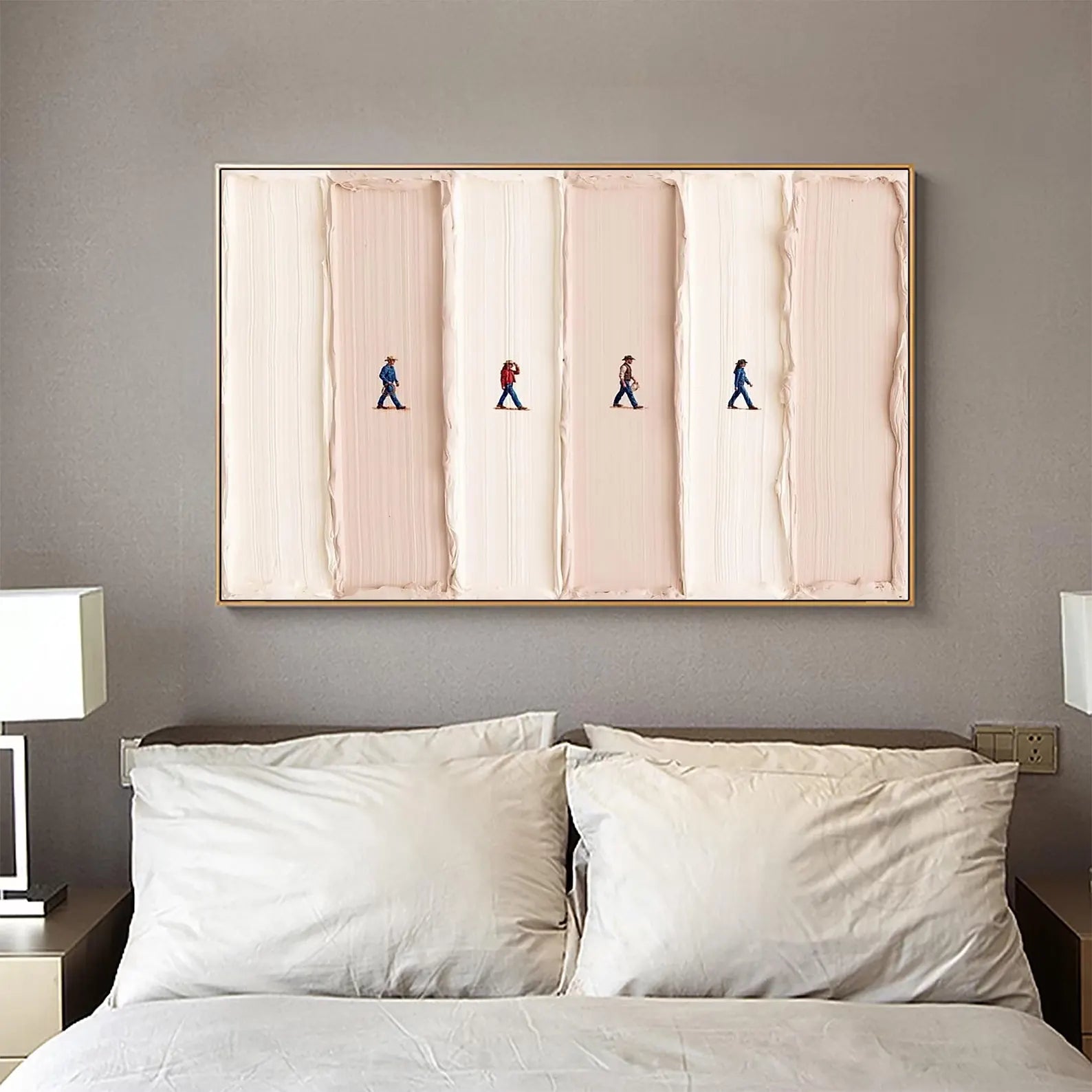 Textured Pastel Walk | Gentle Tones