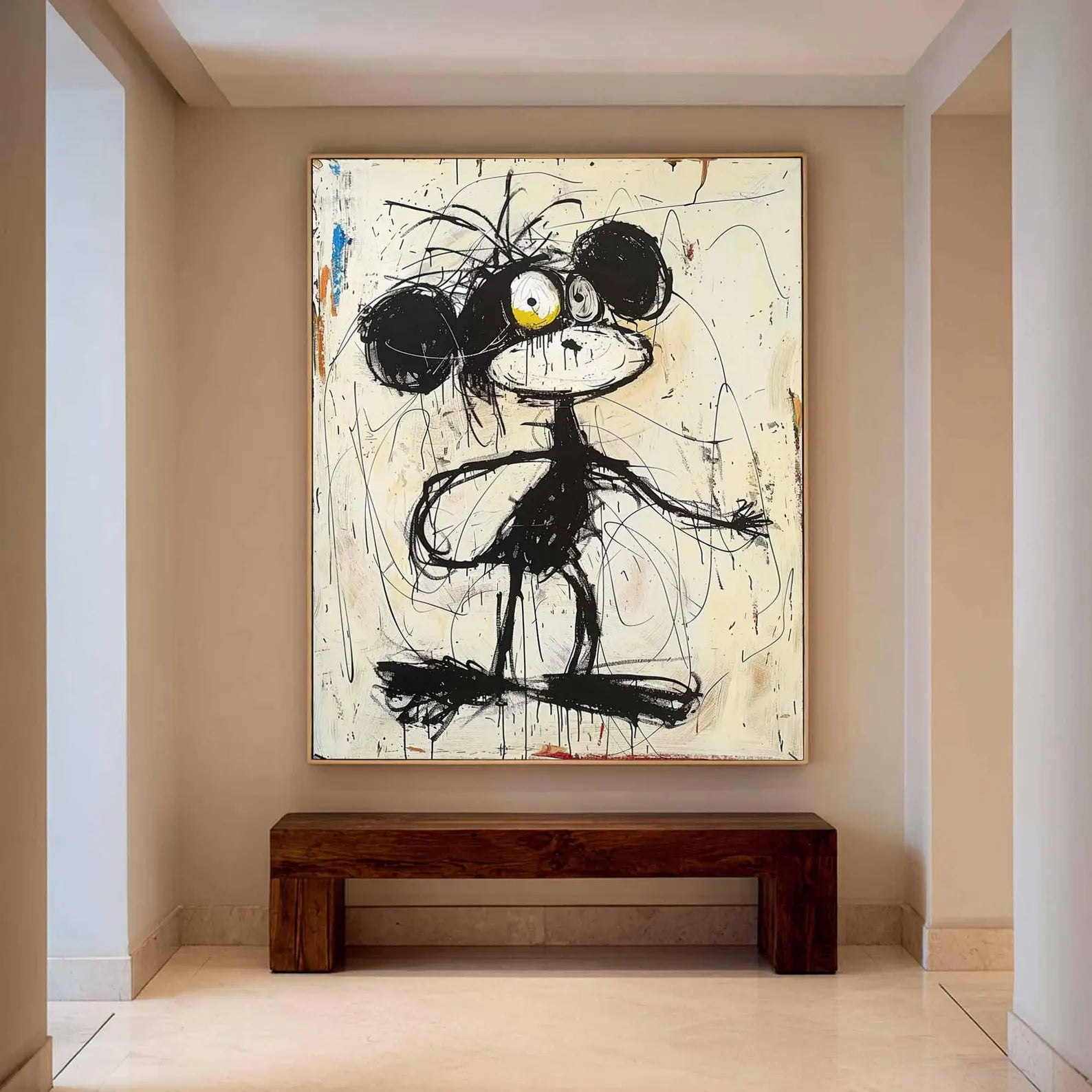 Textured Cartoon Style Abstract | Artistic Luxe