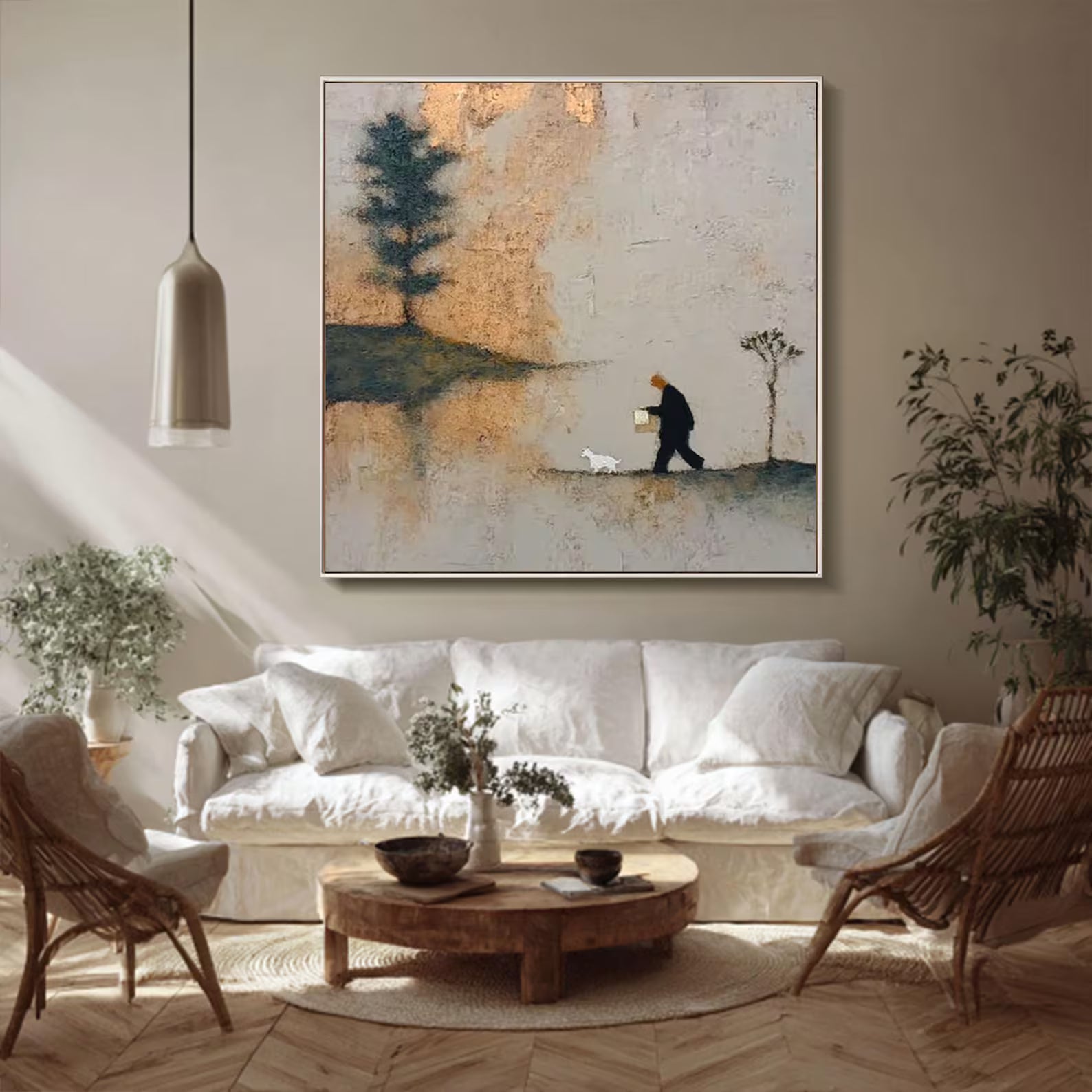 Textured Pastoral Opulence | Gilded Stroll