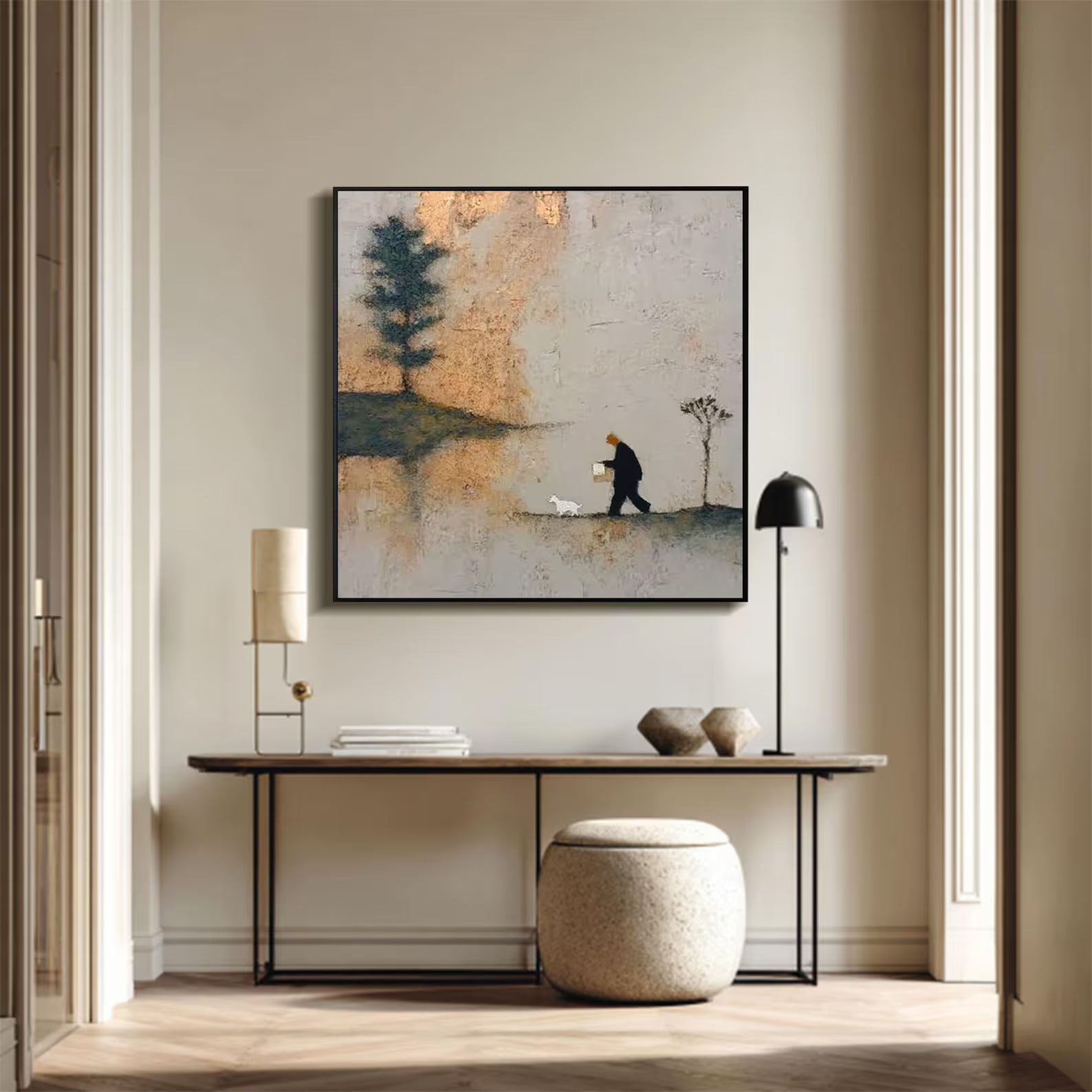 Textured Pastoral Opulence | Gilded Stroll