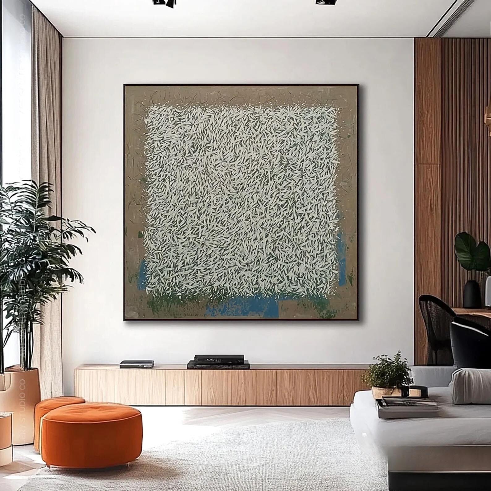 Textured Linear Density | Earthy Hues