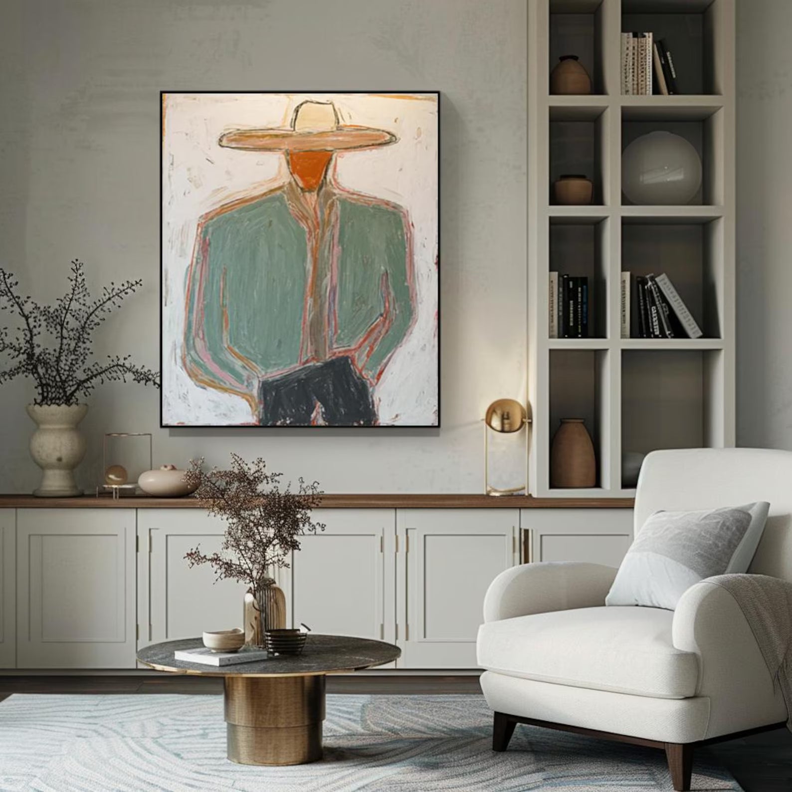 Stylized Figure Artistry | Green Attire