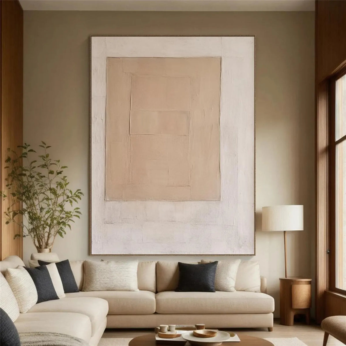 Textured Earthy Opulence | Beige Layers
