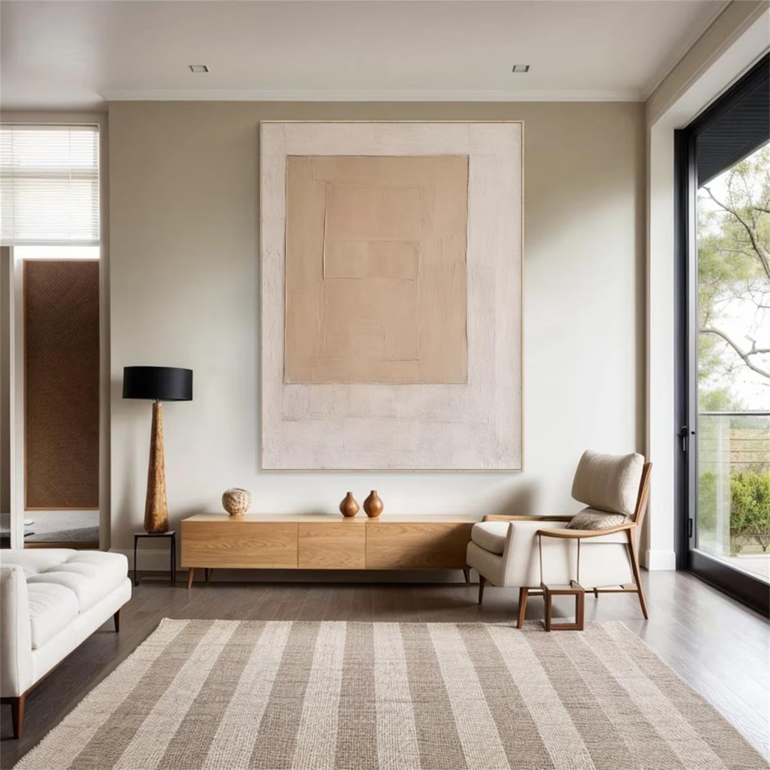 Textured Earthy Opulence | Beige Layers